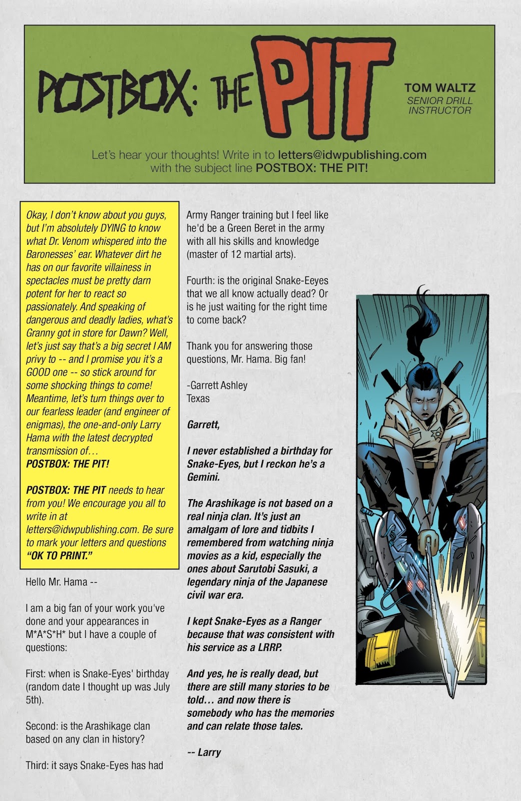 G.I. Joe: A Real American Hero issue 242 - Page 23