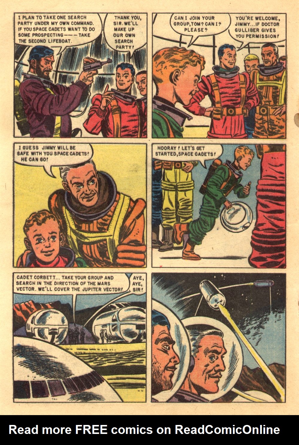 Read online Tom Corbett, Space Cadet comic -  Issue #10 - 20