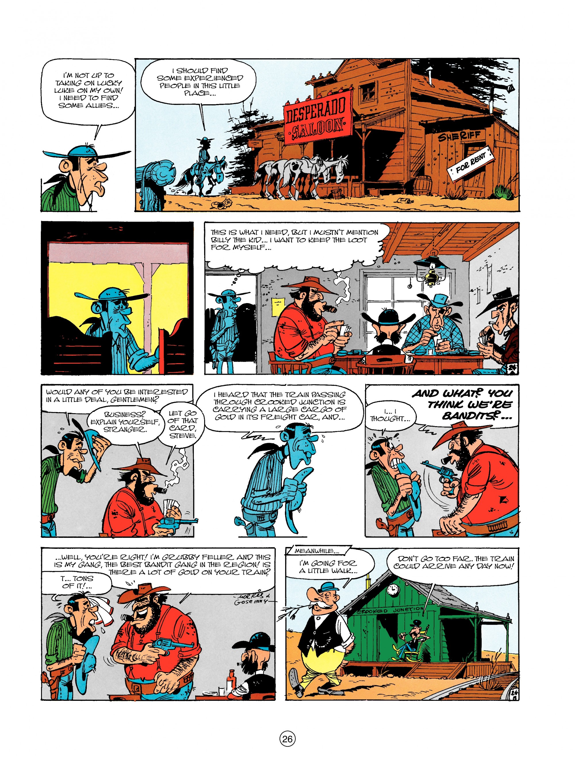 Read online A Lucky Luke Adventure comic -  Issue #18 - 26