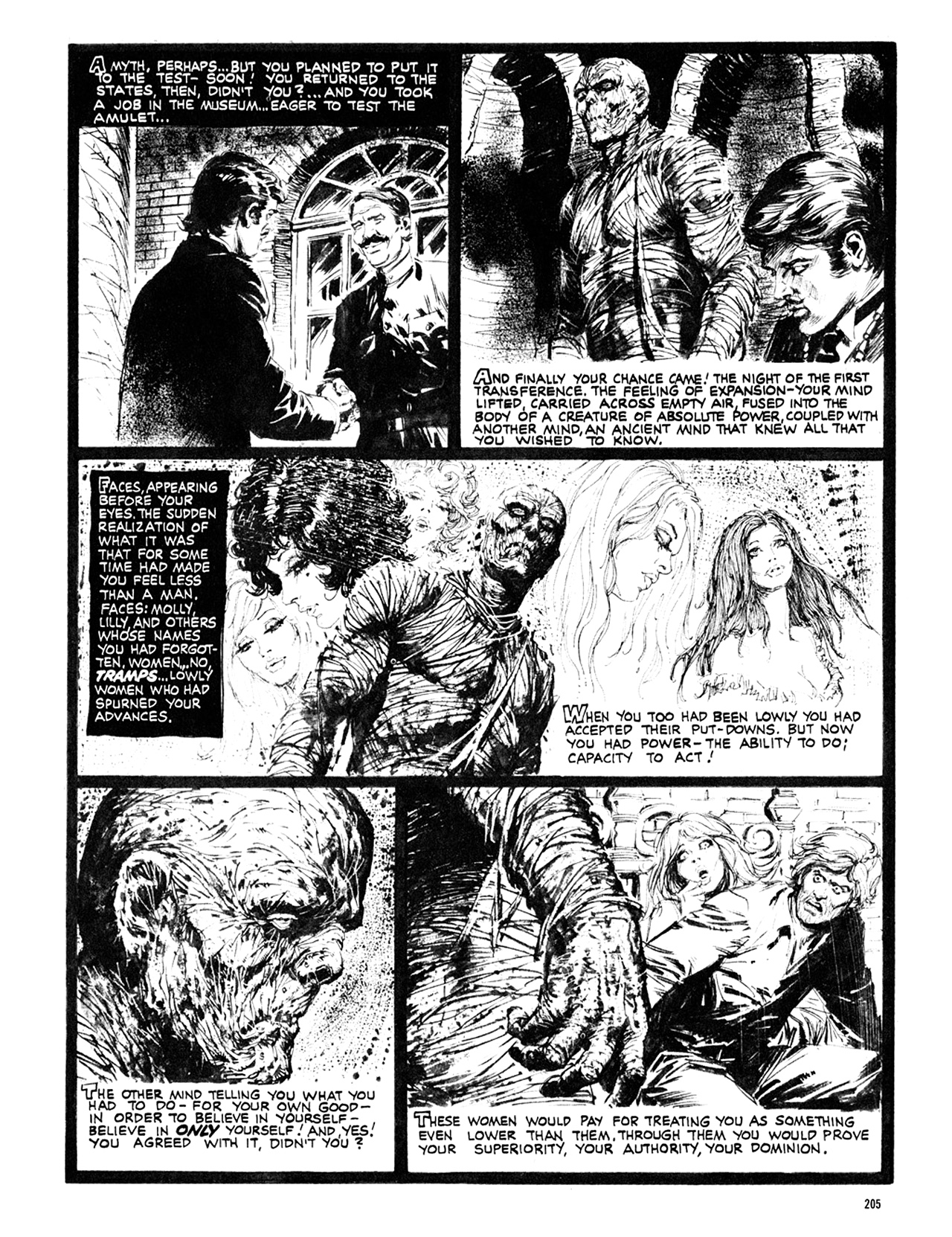 Read online Eerie Archives comic -  Issue # TPB 10 - 206