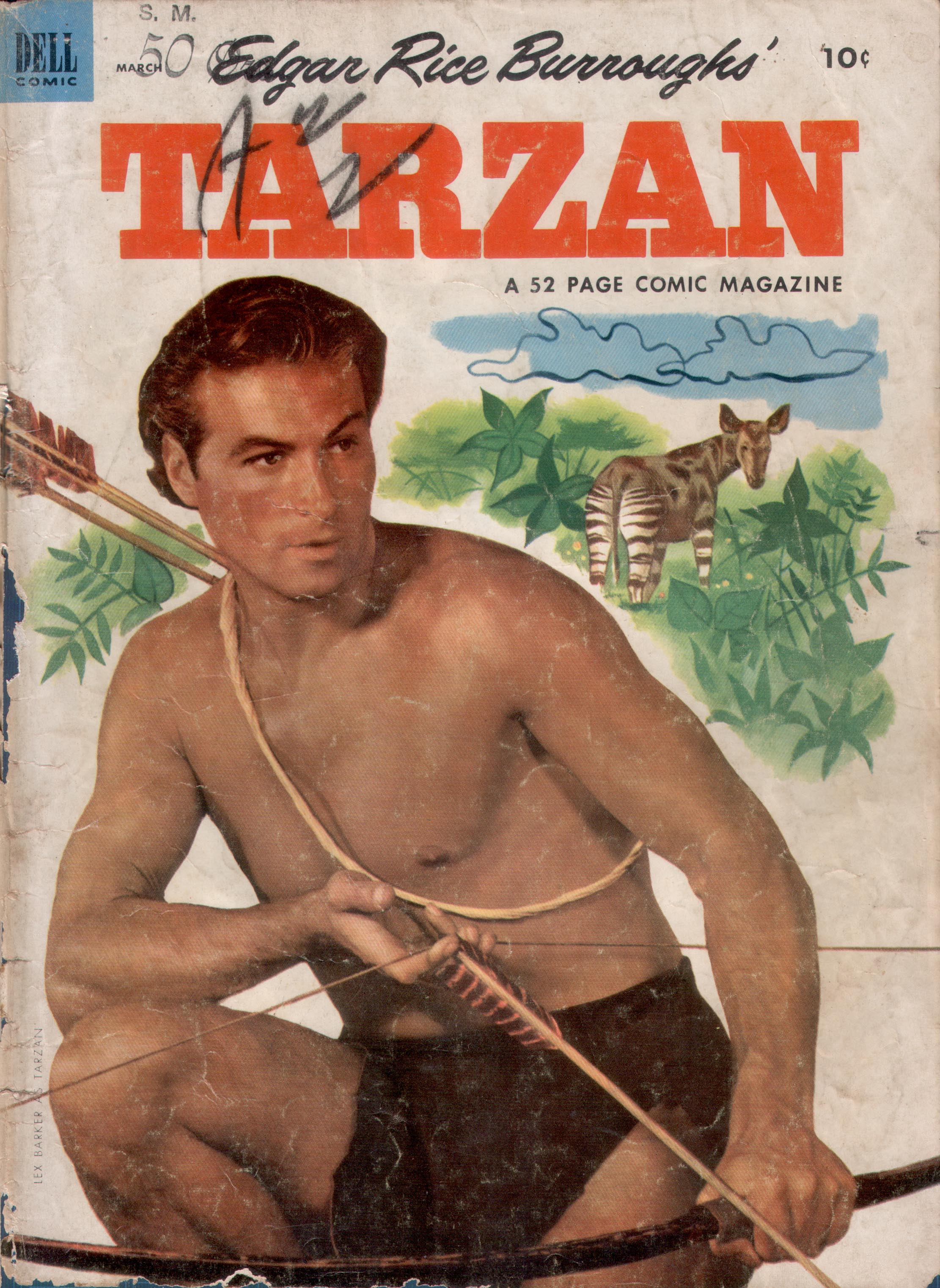 Read online Tarzan (1948) comic -  Issue #42 - 1