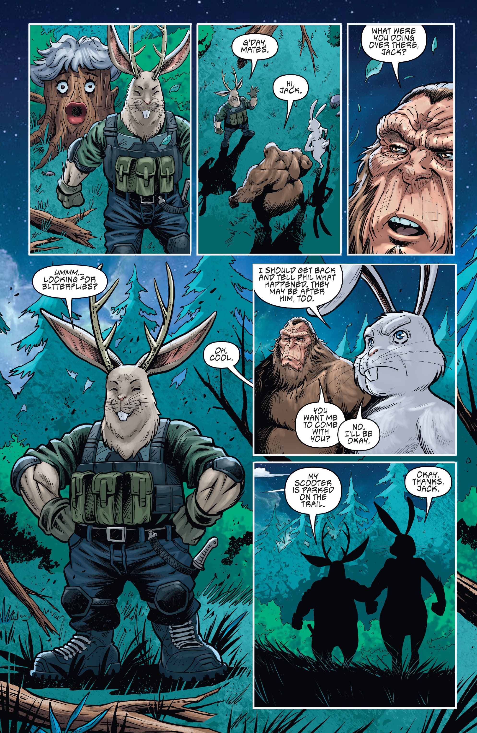 Read online Man Goat & the Bunnyman: Green Eggs & Blam comic -  Issue #1 - 19