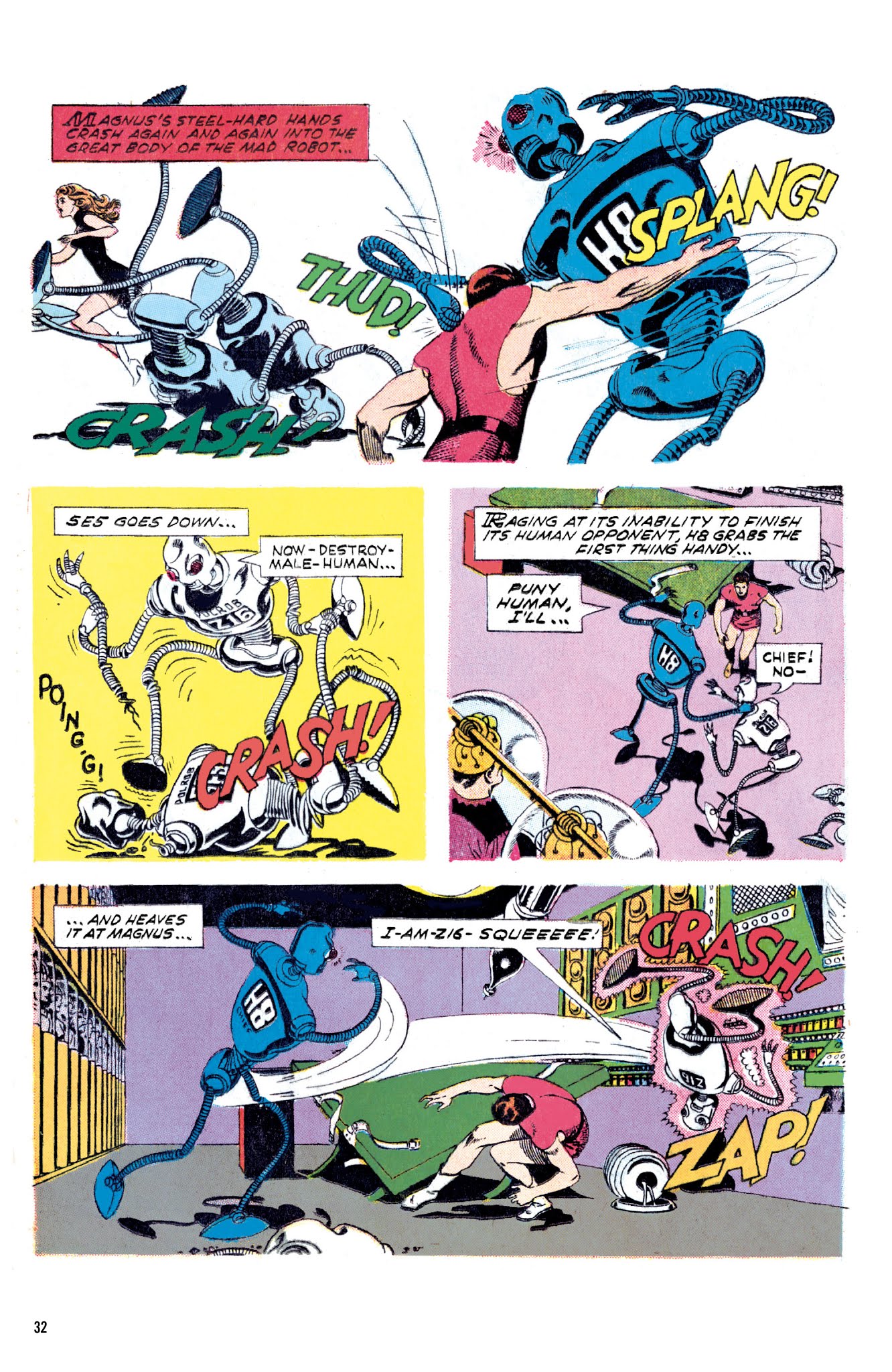 Read online Magnus, Robot Fighter Archives comic -  Issue # TPB 1 (Part 1) - 34