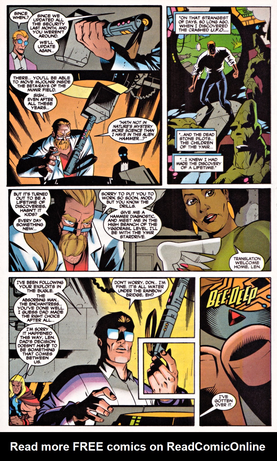 Read online Marvels Comics: Spider-Man comic -  Issue #Marvels Comics Thor - 11