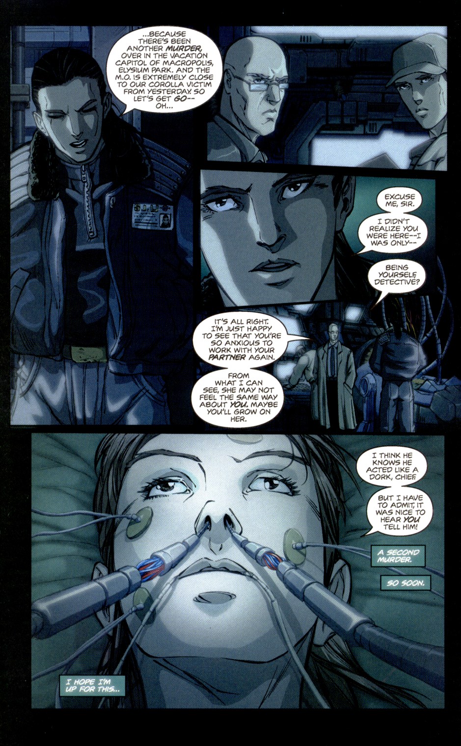 Read online Witchblade/Darkminds: The Return of Paradox comic -  Issue #1 - 14