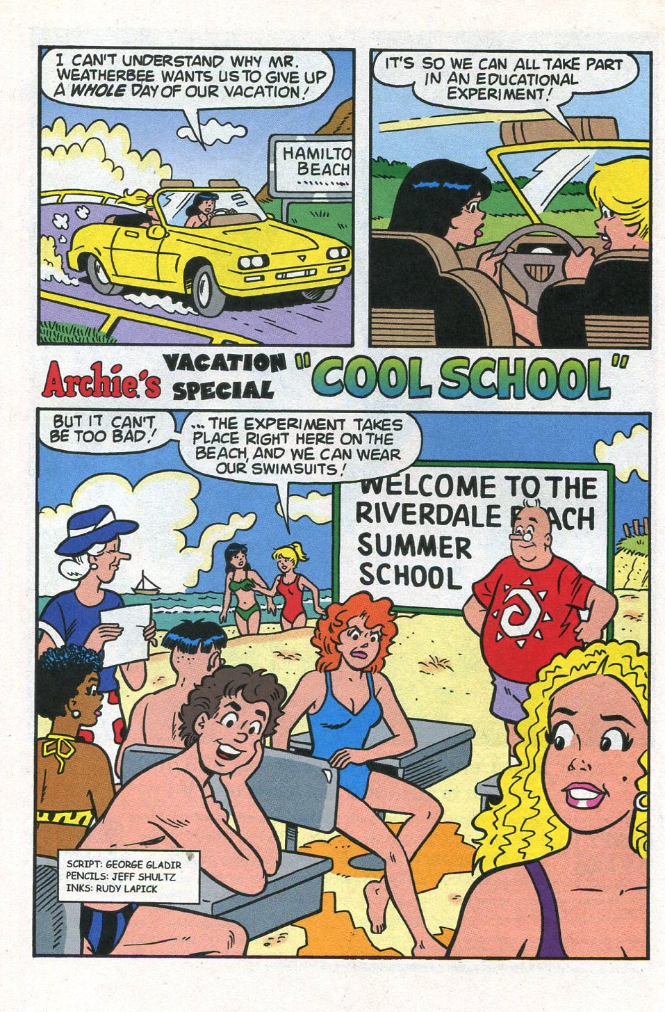Read online Archie's Vacation Special comic -  Issue #7 - 18