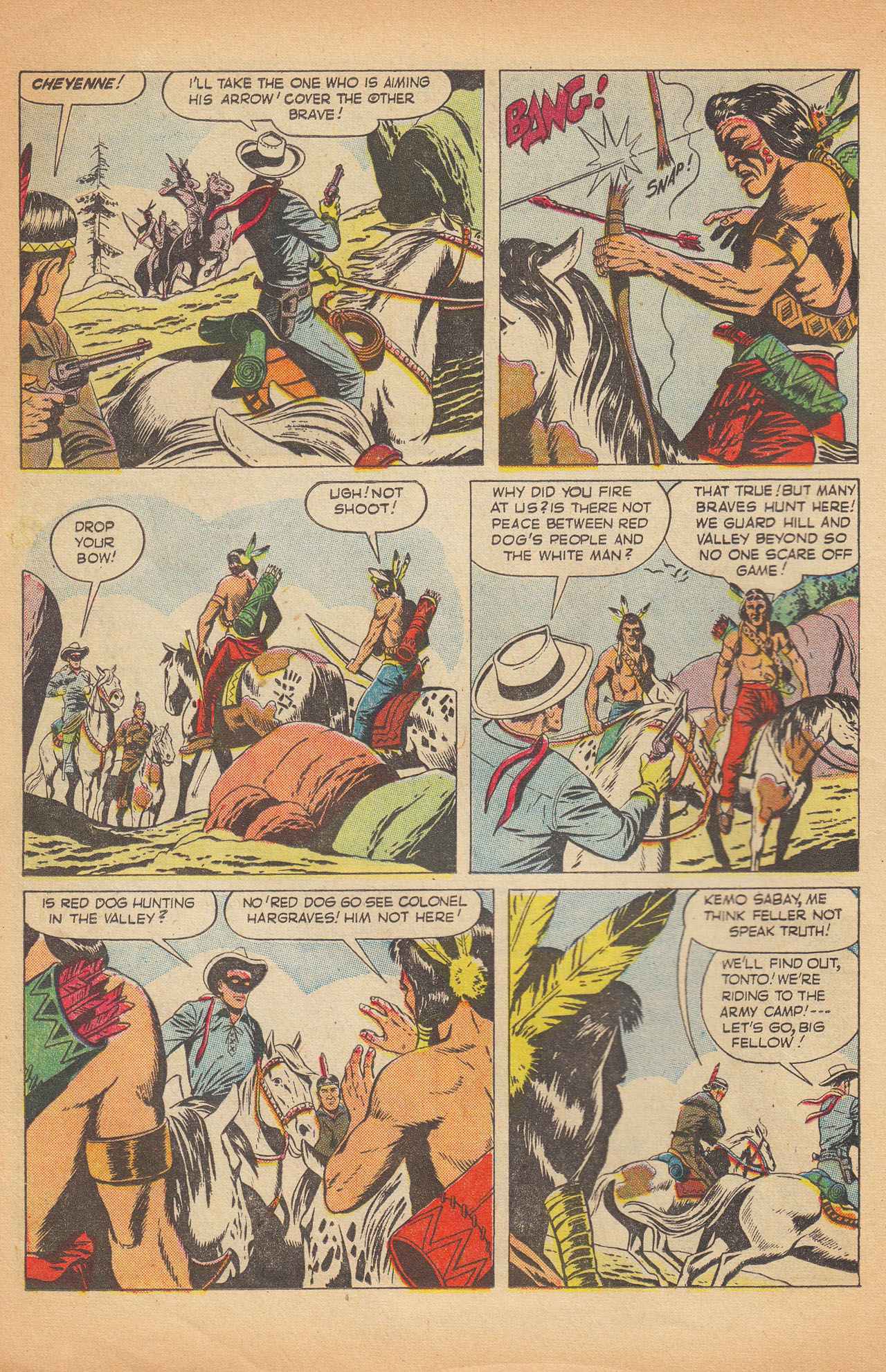 Read online The Lone Ranger (1948) comic -  Issue #61 - 24