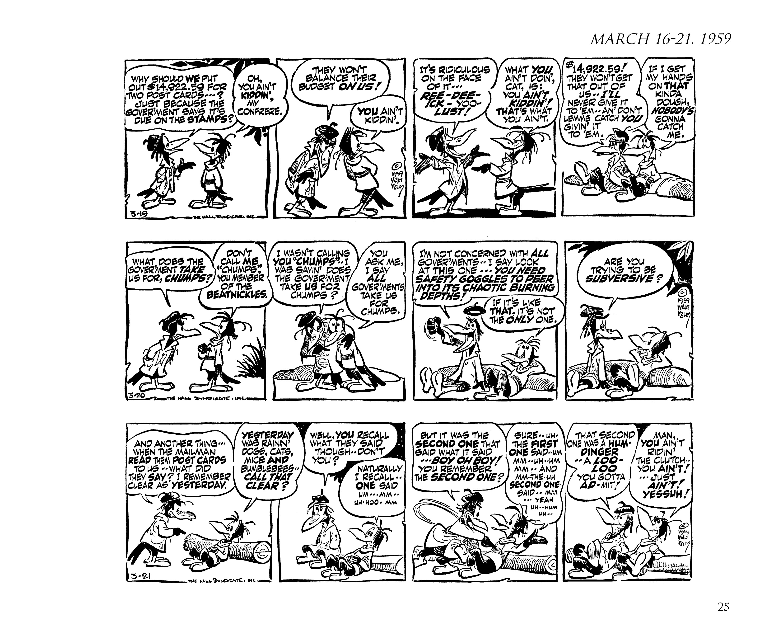 Read online Pogo by Walt Kelly: The Complete Syndicated Comic Strips comic -  Issue # TPB 6 (Part 1) - 35