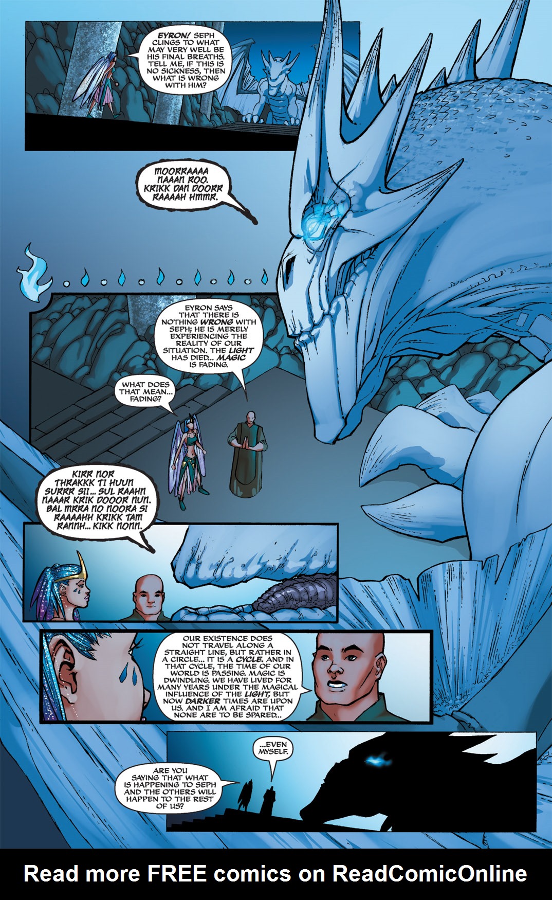 Read online Michael Turner's Soulfire: Dying Of The Light comic -  Issue #3 - 19