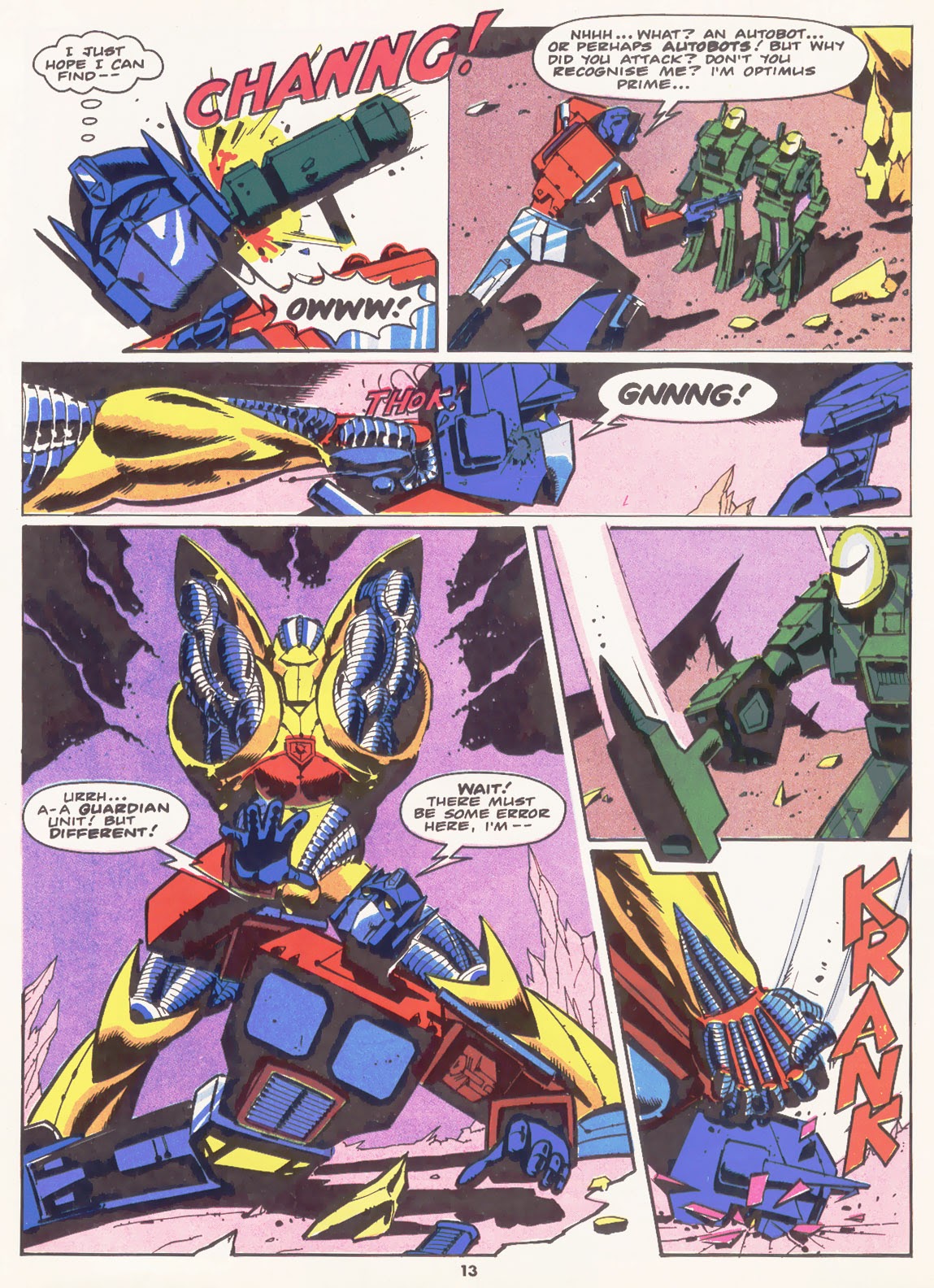 Read online The Transformers (UK) comic -  Issue #98 - 12