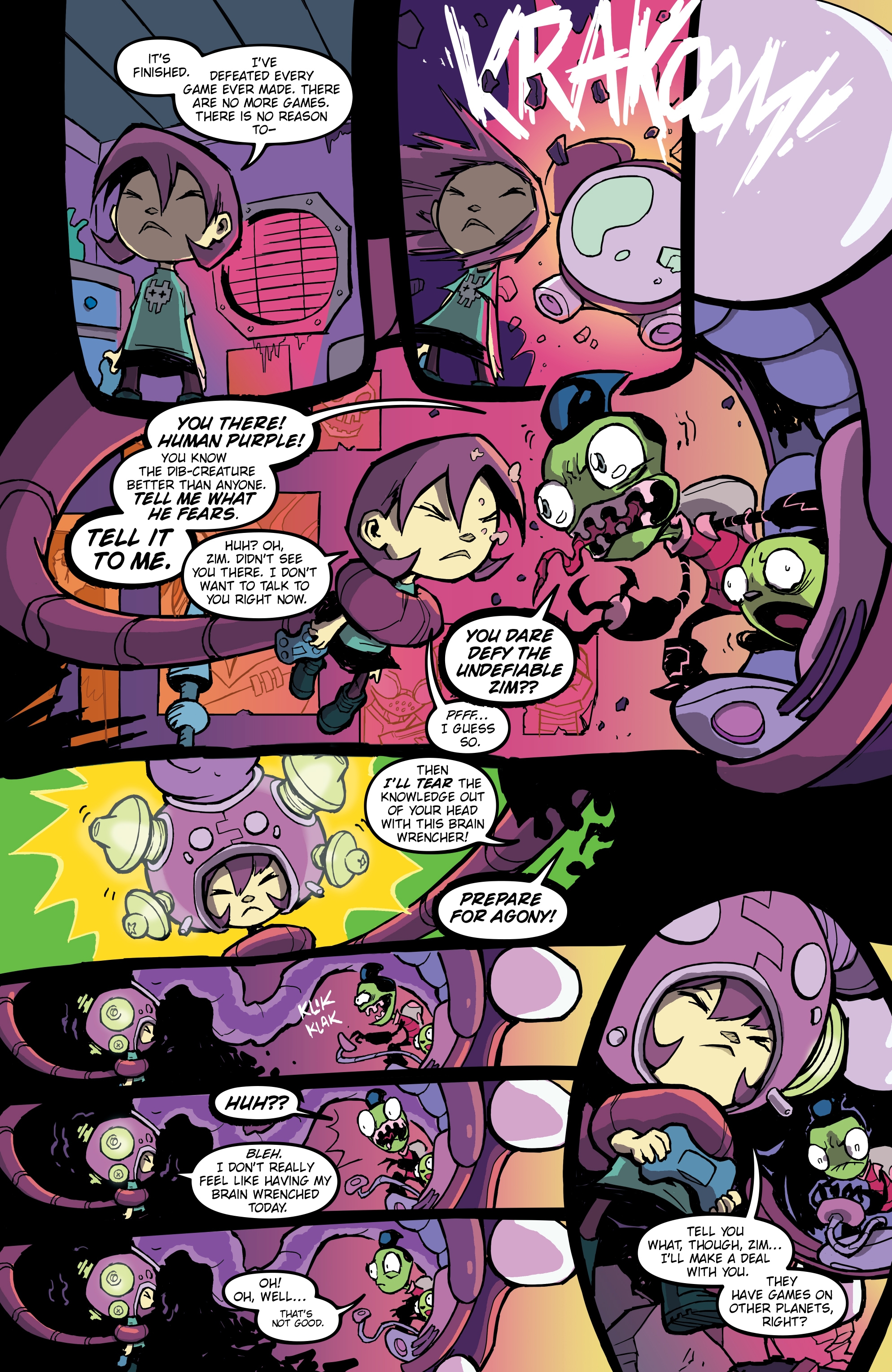 Read online Invader Zim comic -  Issue # _TPB 4 - 12