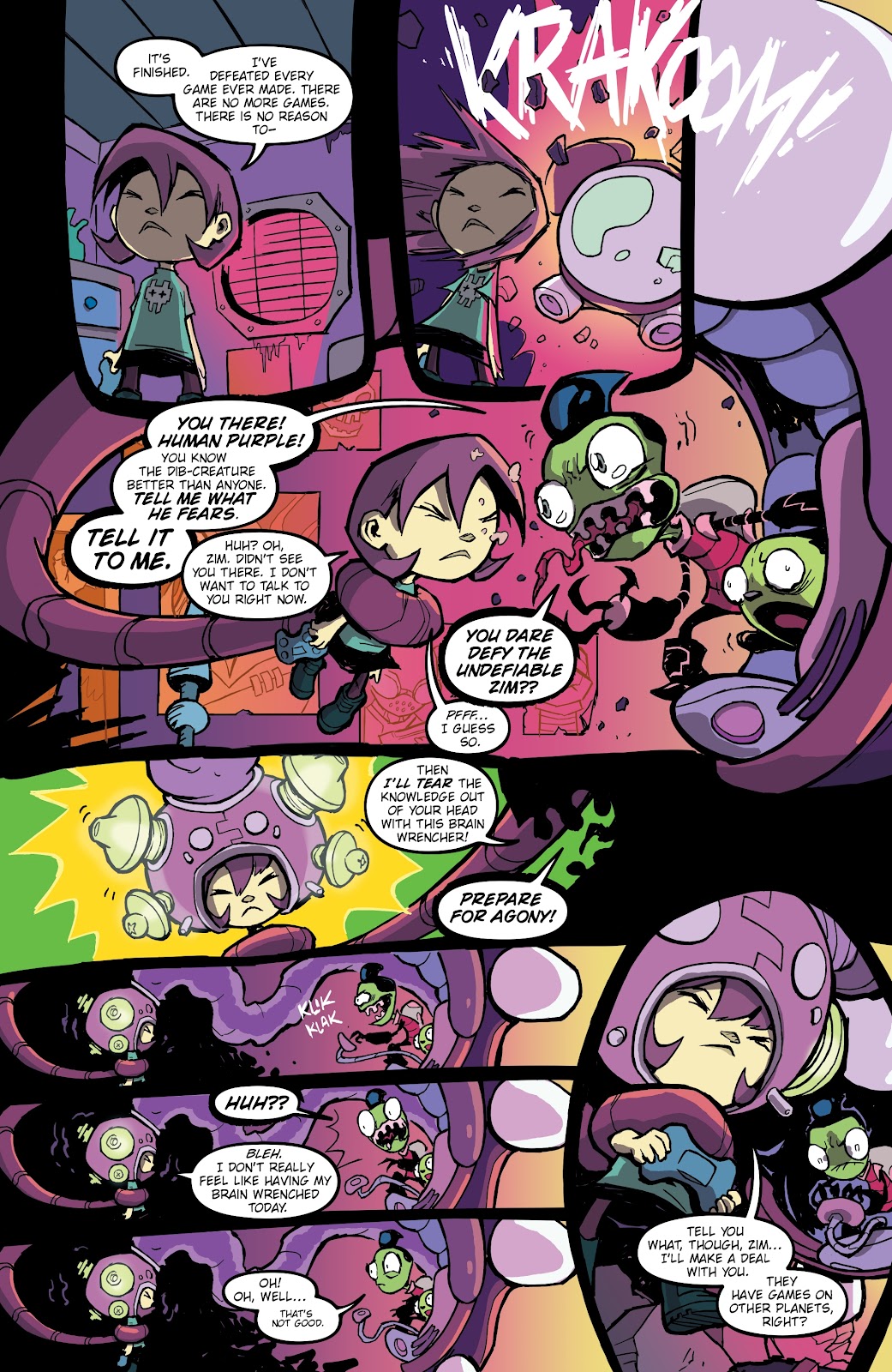 Invader Zim issue TPB 4 - Page 12