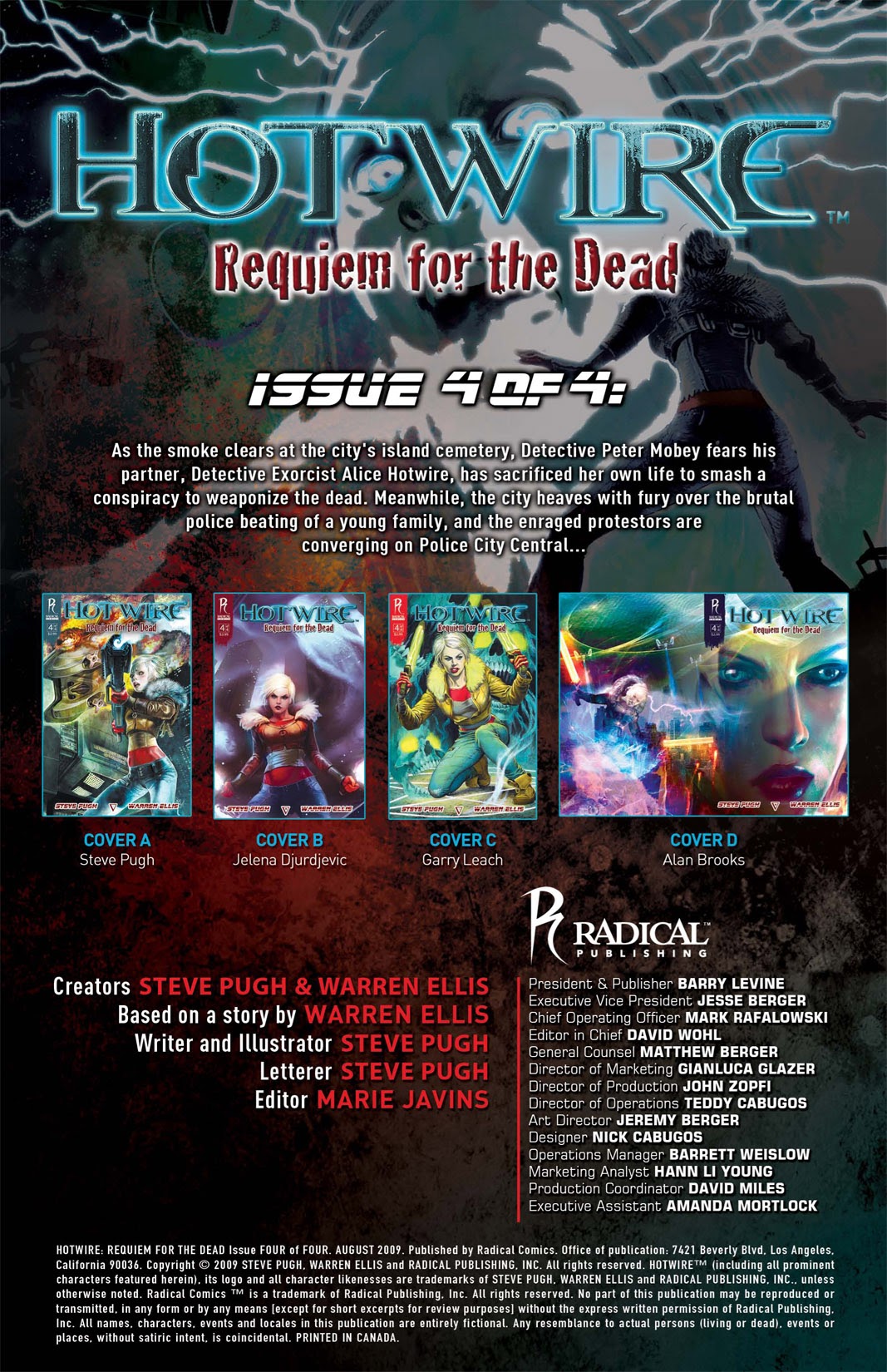 Read online Hotwire: Requiem for the Dead comic -  Issue #4 - 2