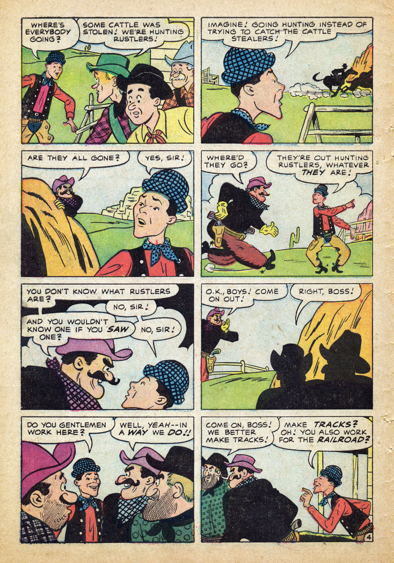 Read online Adventures Of Pinky Lee comic -  Issue #5 - 6