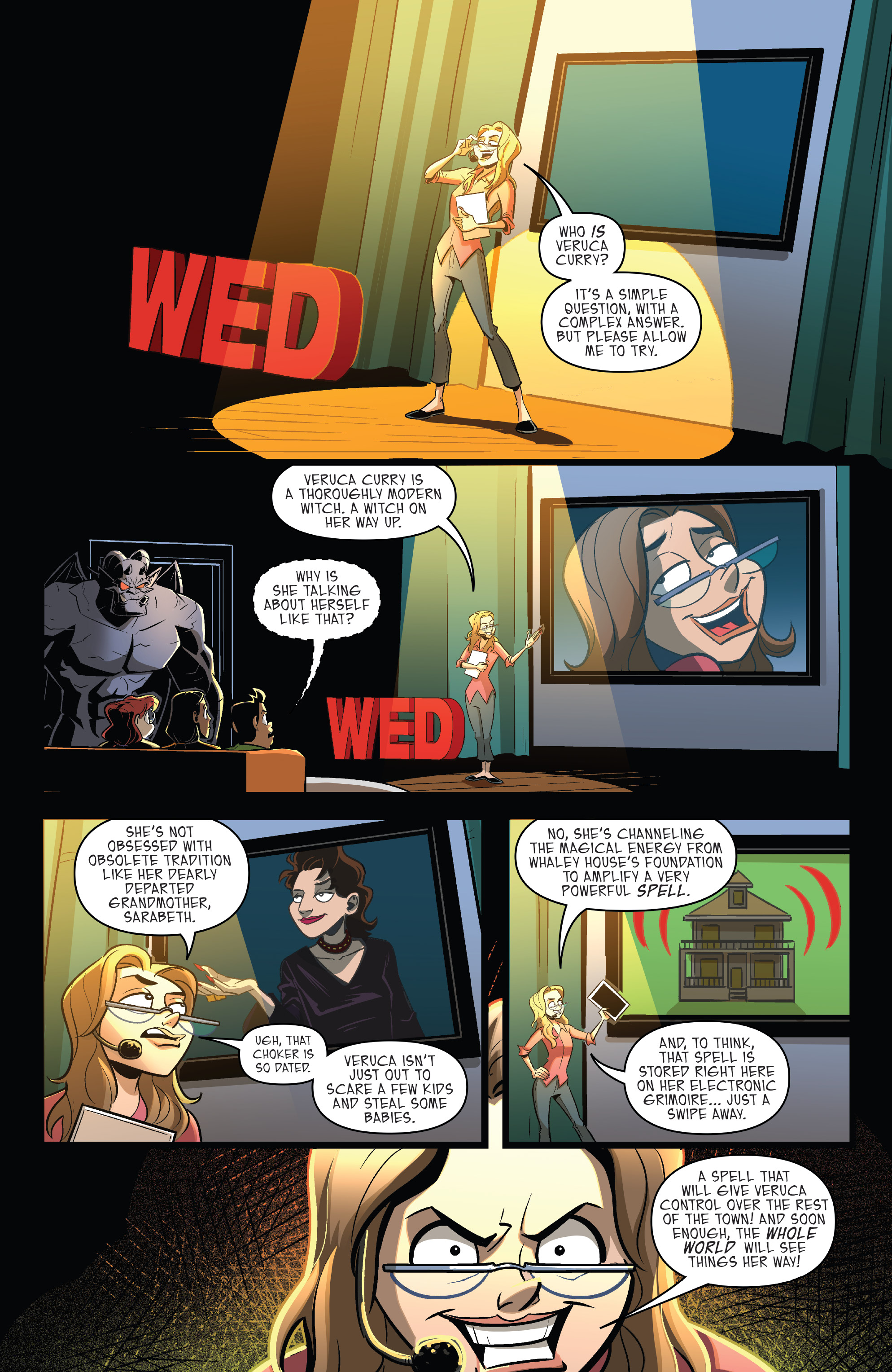 Read online Goosebumps: Horrors of the Witch House comic -  Issue #3 - 5