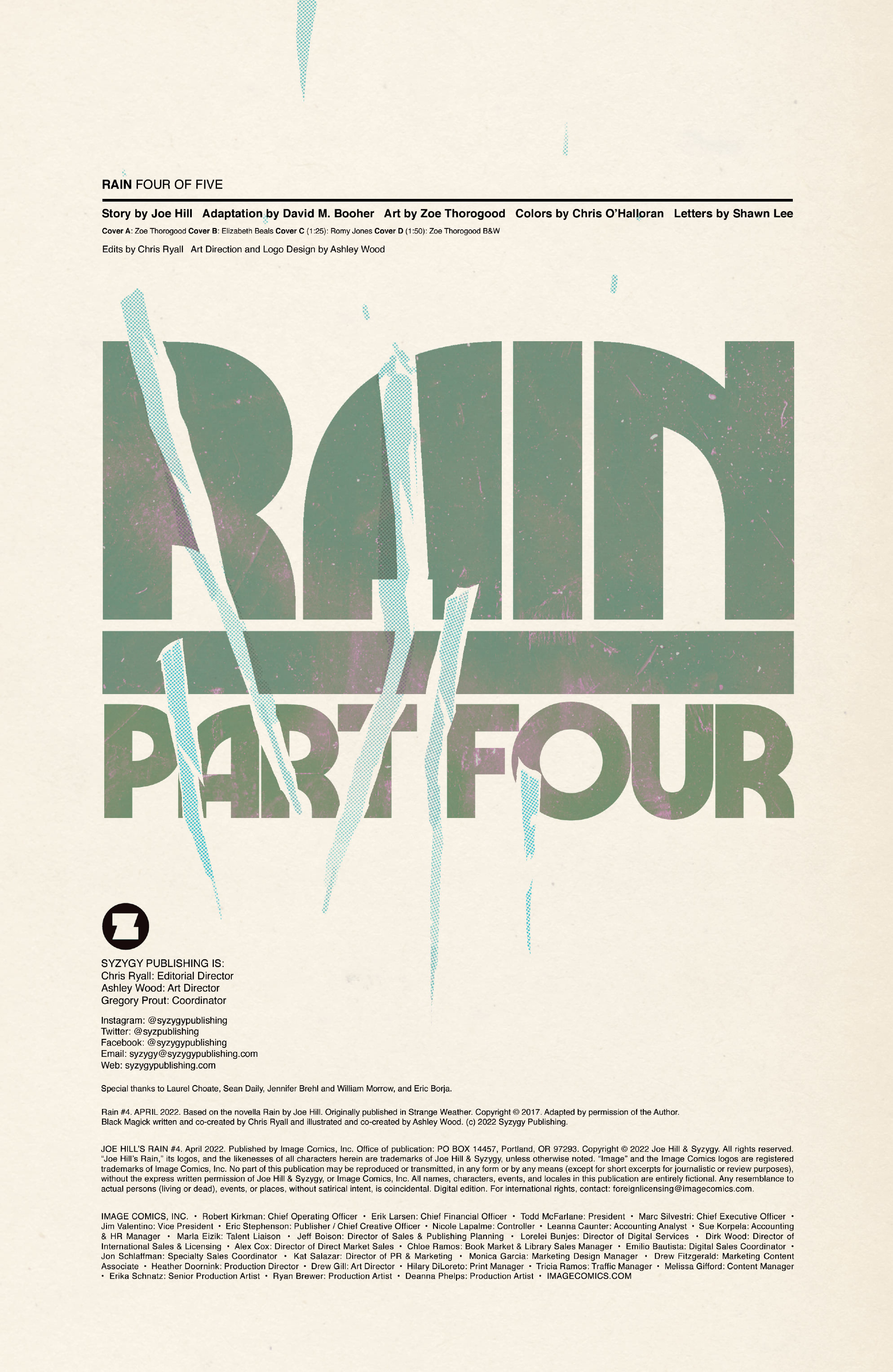 Read online Joe Hill's Rain comic -  Issue #4 - 2