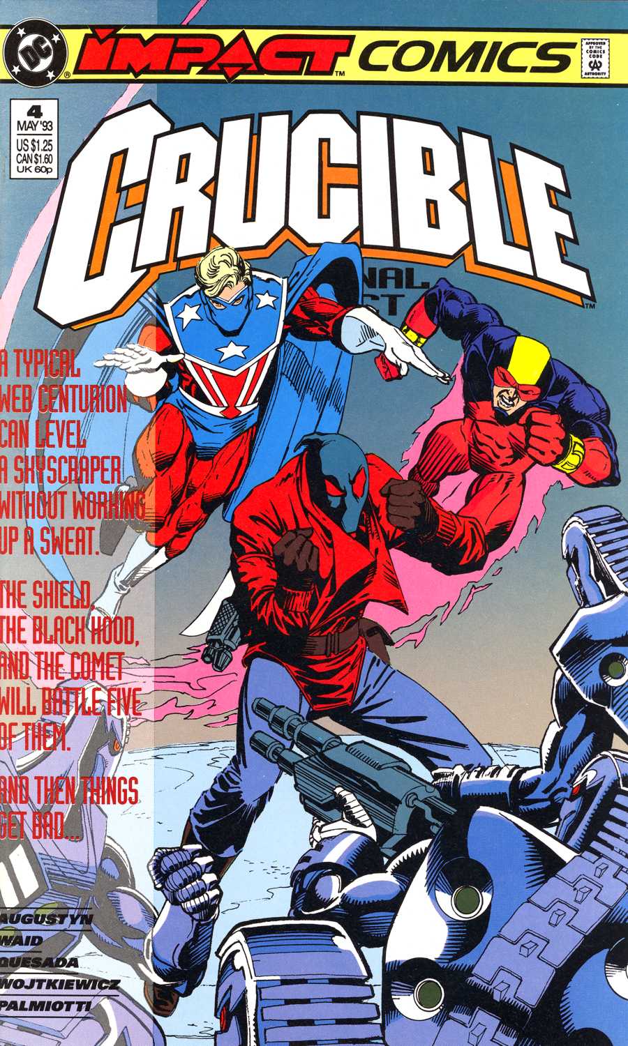 Read online Crucible comic -  Issue #4 - 1