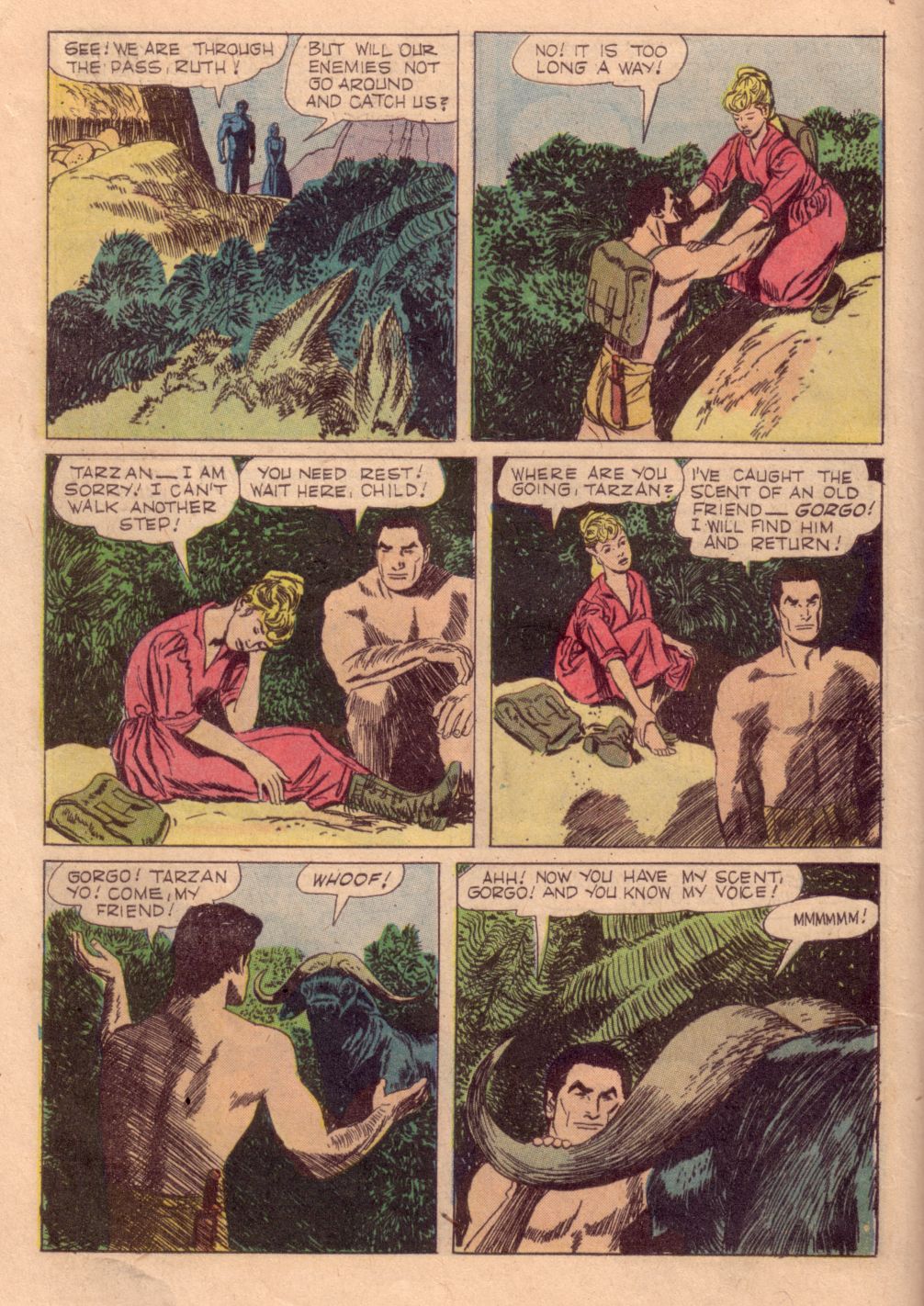 Read online Tarzan (1948) comic -  Issue #105 - 8
