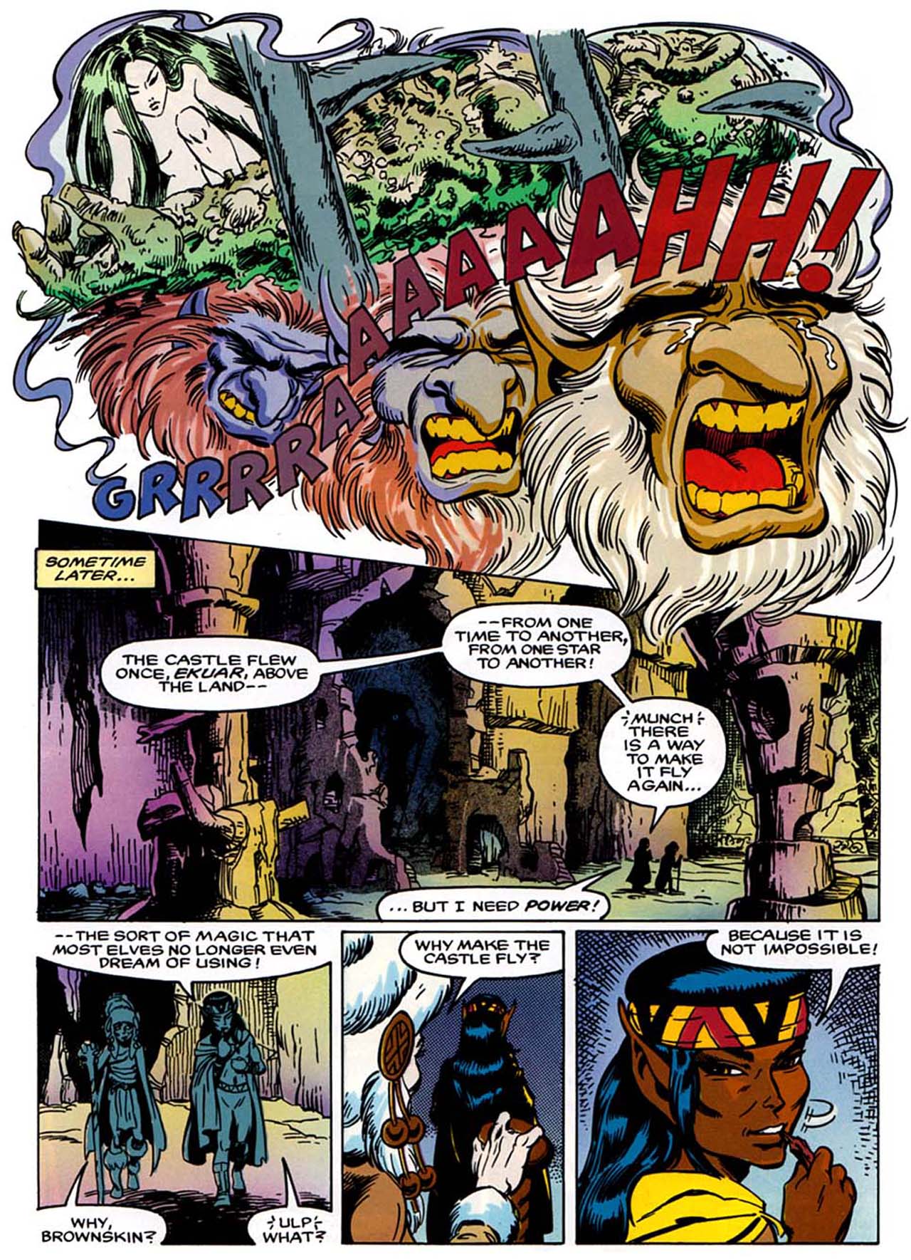 Read online ElfQuest: Siege at Blue Mountain comic -  Issue #1 - 14
