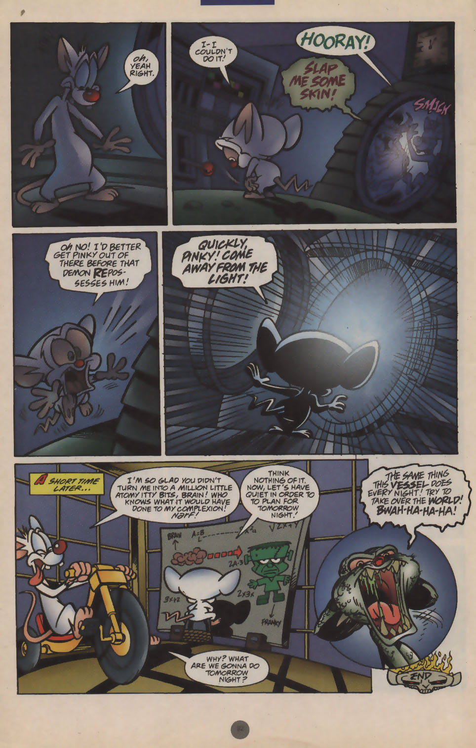 Read online Pinky and The Brain comic -  Issue #17 - 25