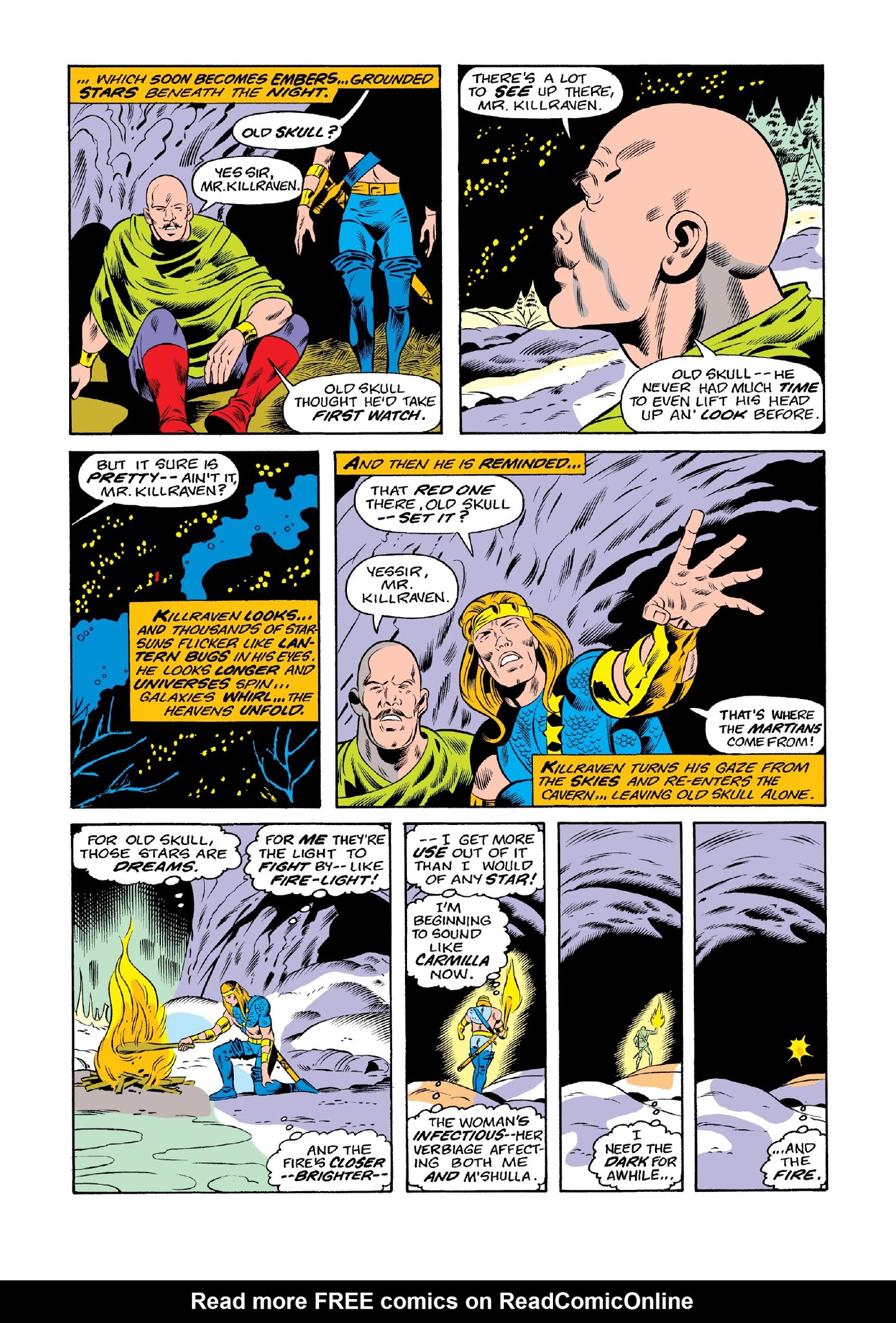 Read online Marvel Masterworks: Killraven comic -  Issue # TPB 1 (Part 3) - 68