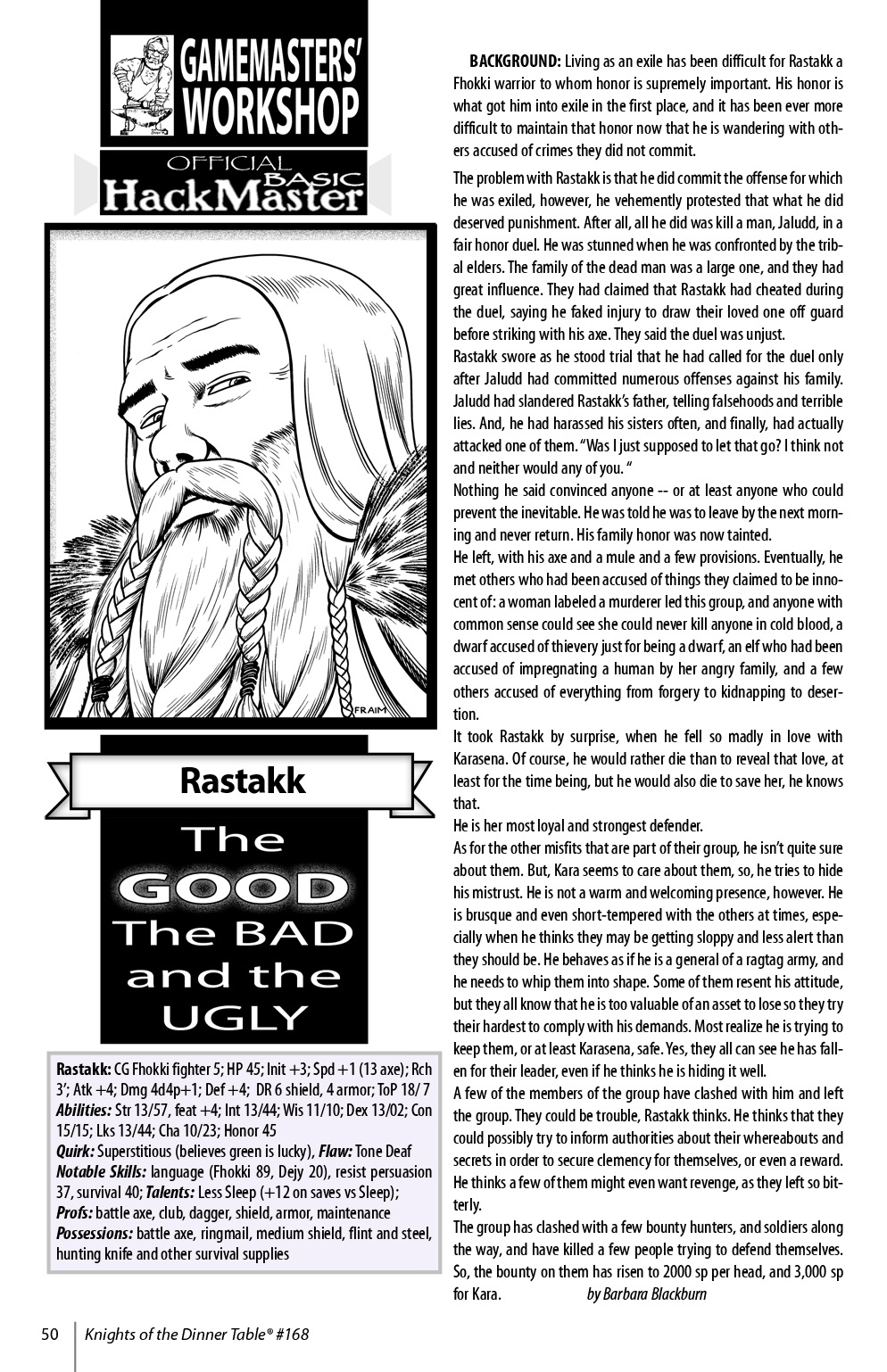 Read online Knights of the Dinner Table comic -  Issue #168 - 52