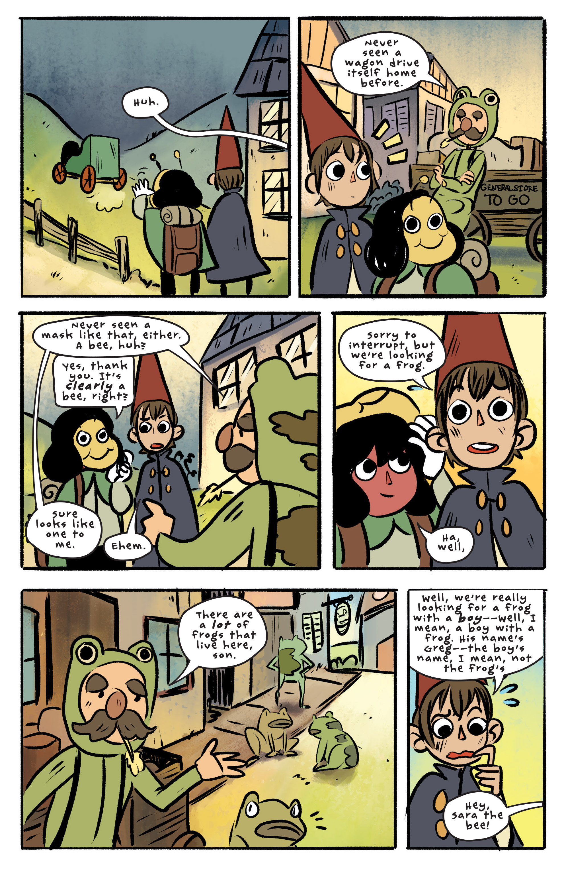 Read online Over the Garden Wall (2016) comic -  Issue #12 - 22