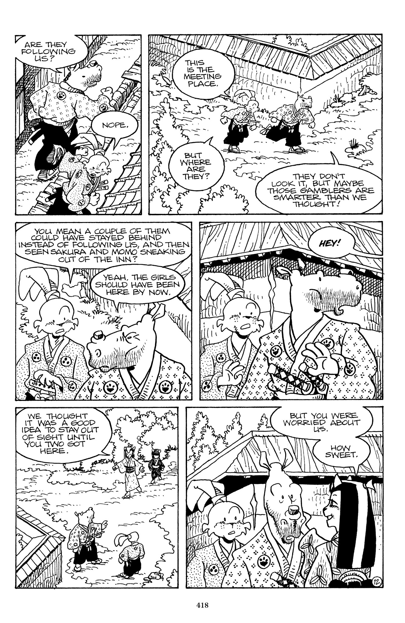 Read online The Usagi Yojimbo Saga comic -  Issue # TPB 6 - 416