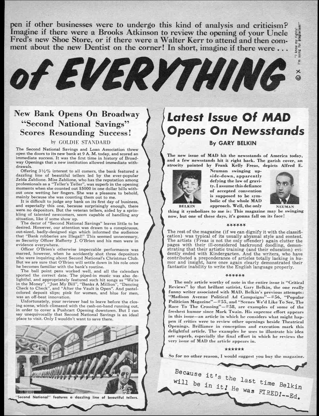 Read online MAD comic -  Issue #58 - 37