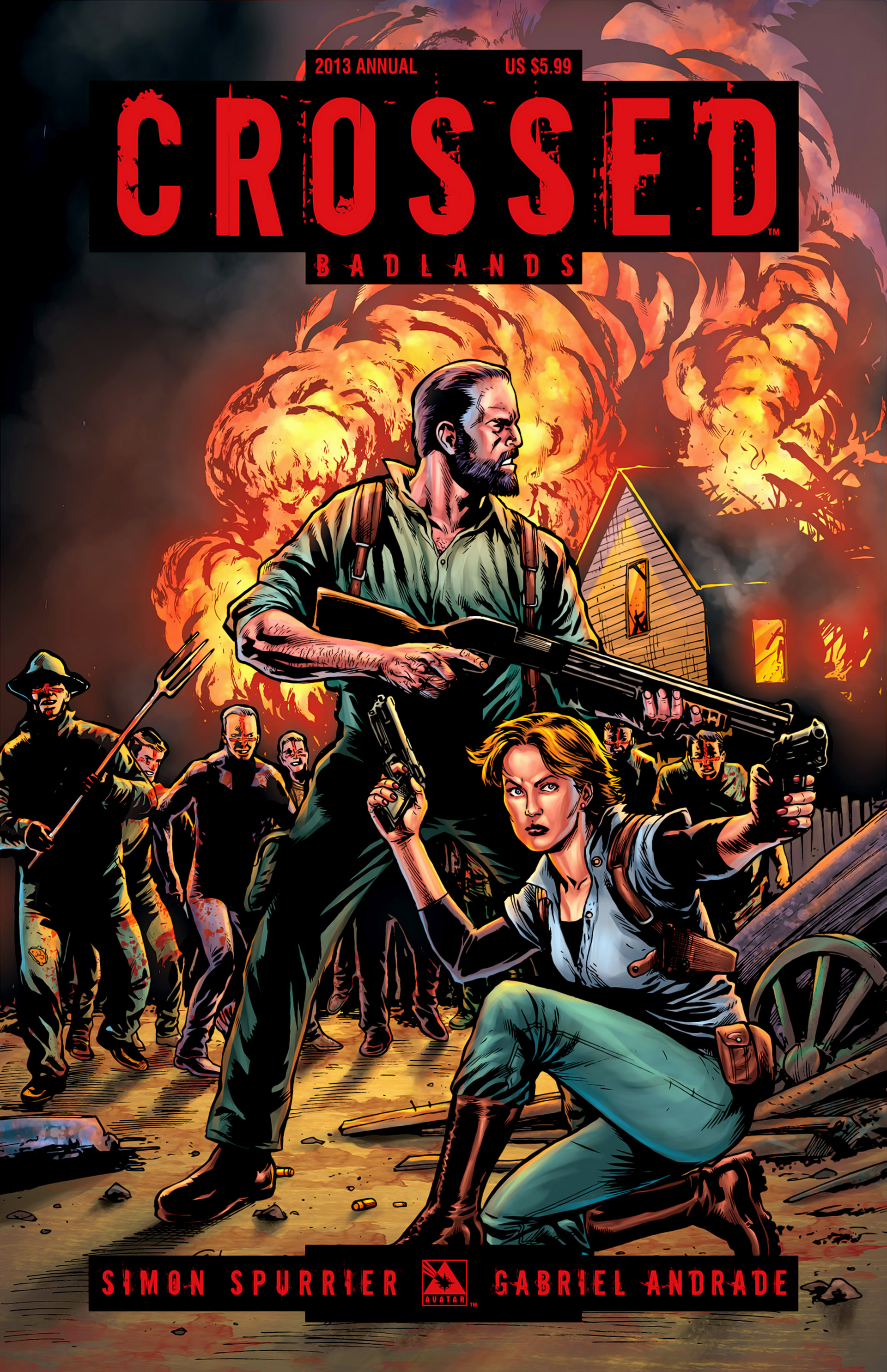 Read online Crossed: Badlands comic -  Issue # _Annual 1 - 5