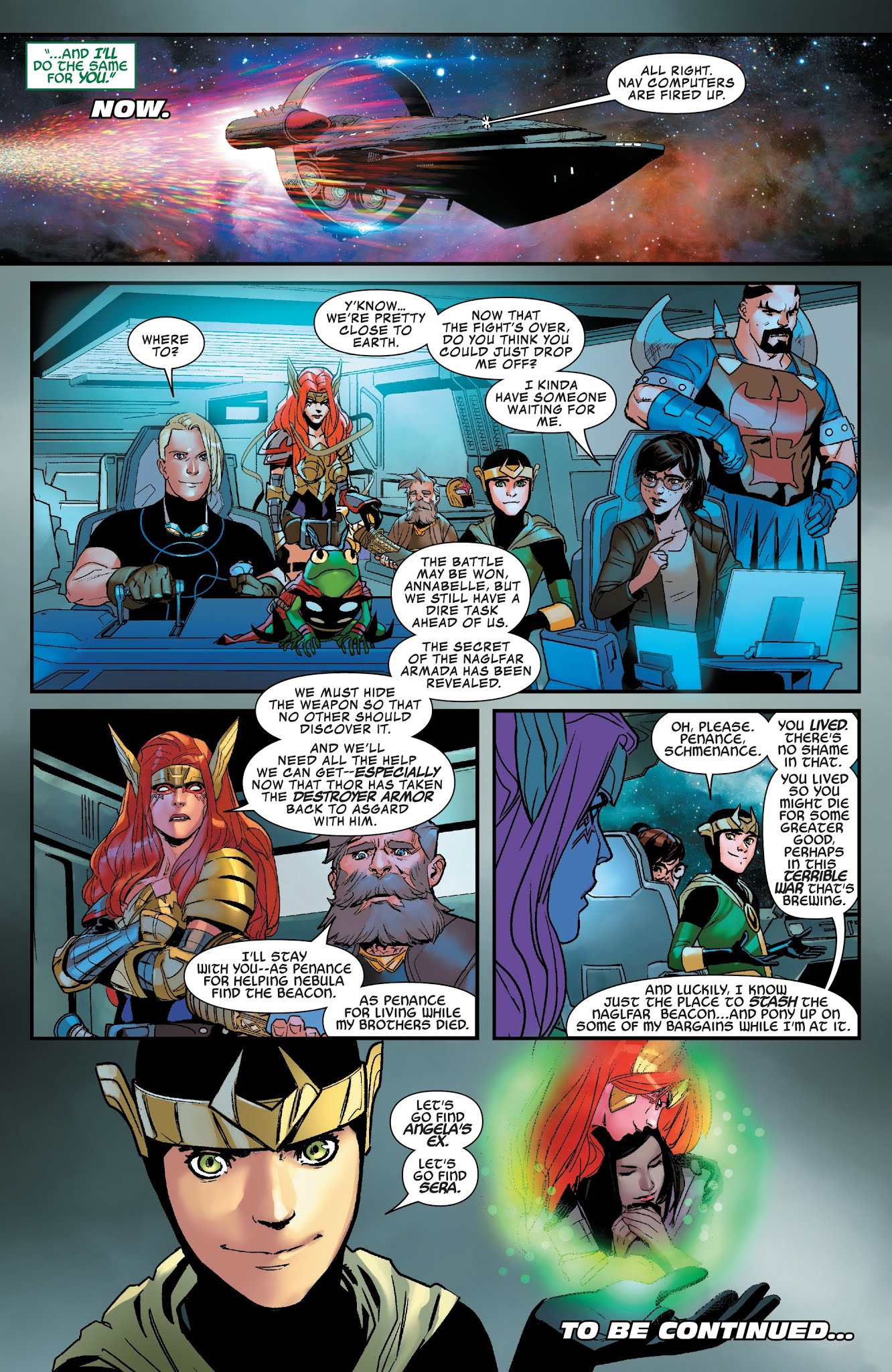 Read online Asgardians of the Galaxy comic -  Issue #5 - 23
