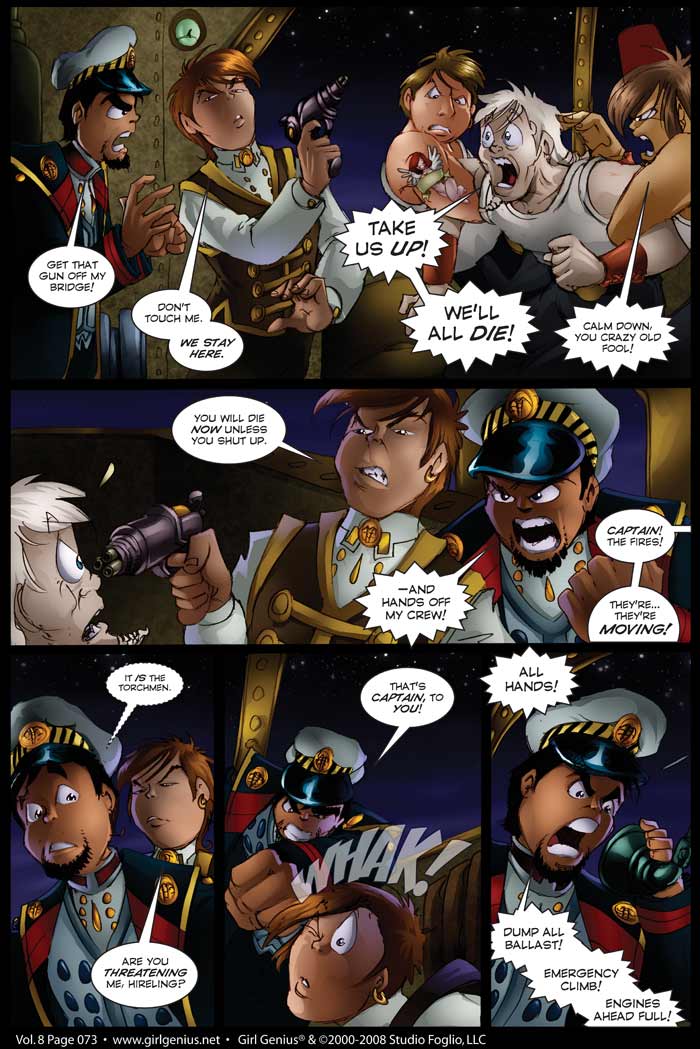 Read online Girl Genius (2002) comic -  Issue #8 - 74