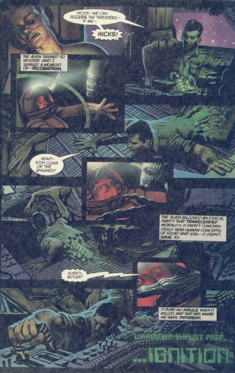 Read online Aliens (1989) comic -  Issue #1 - 21