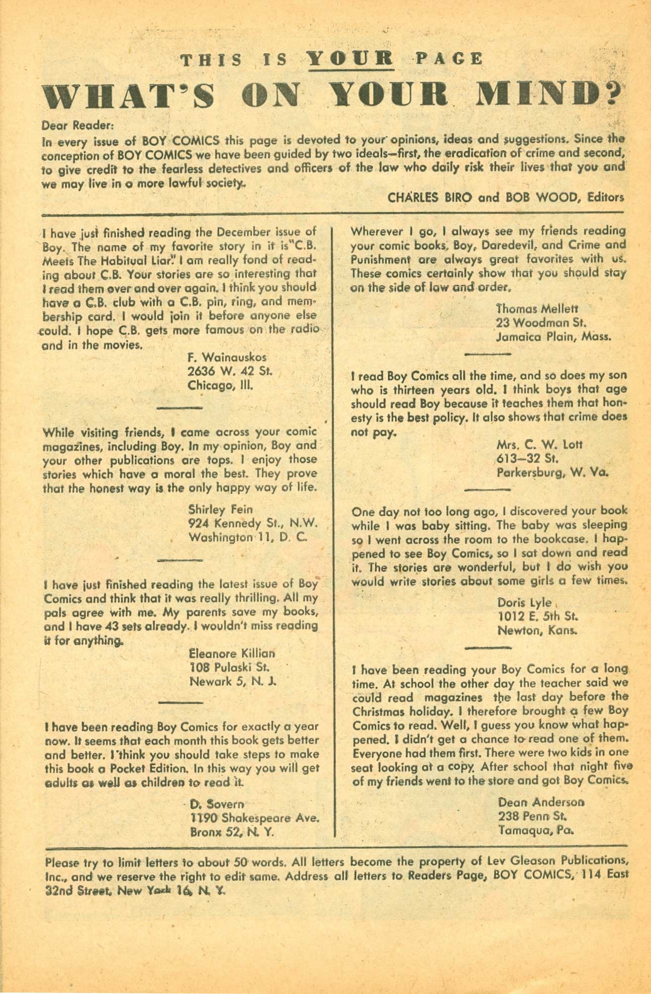 Read online Boy Comics comic -  Issue #53 - 48