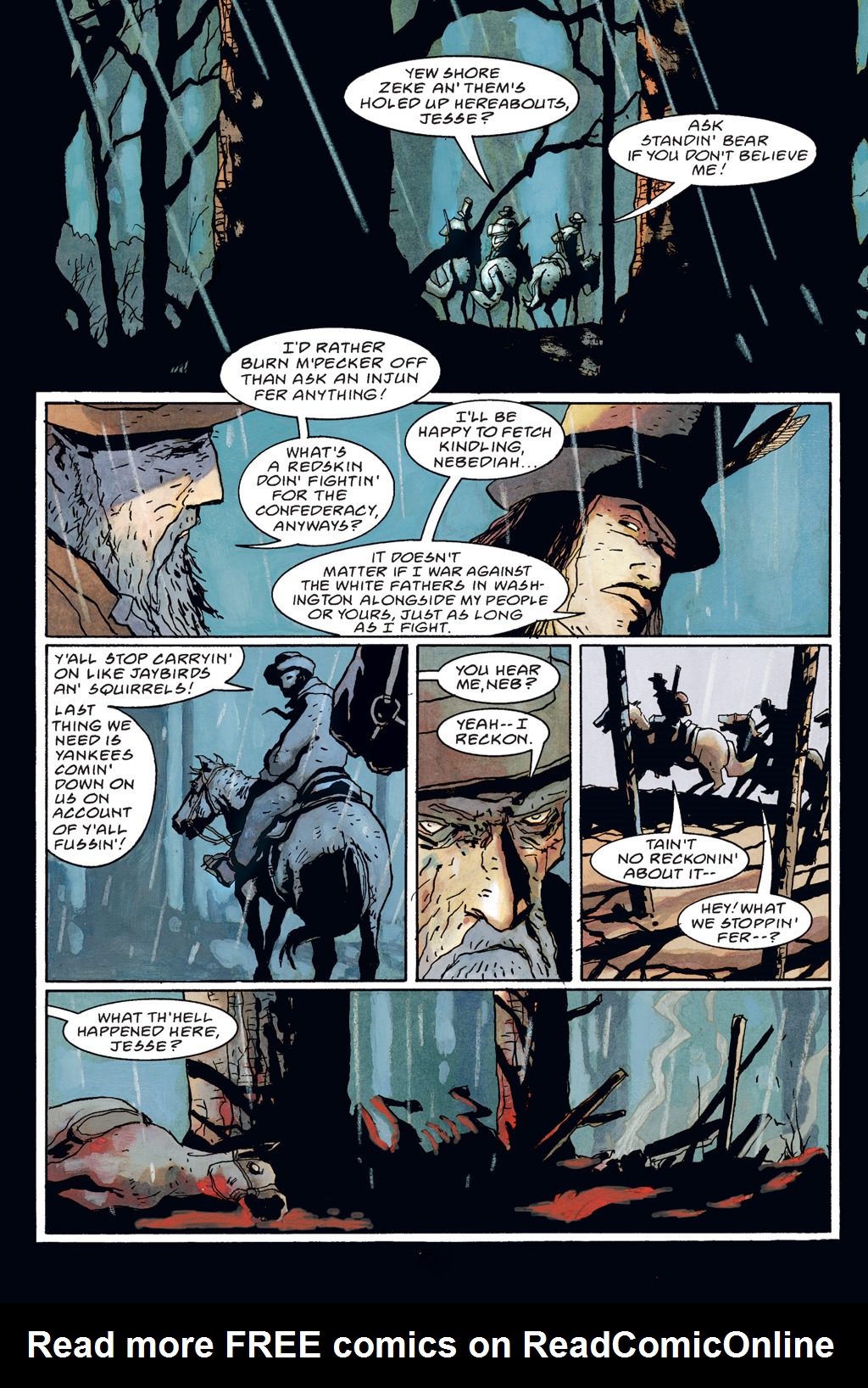 Read online Predator: Hell Come a Walkin'/1718 comic -  Issue # Full - 5