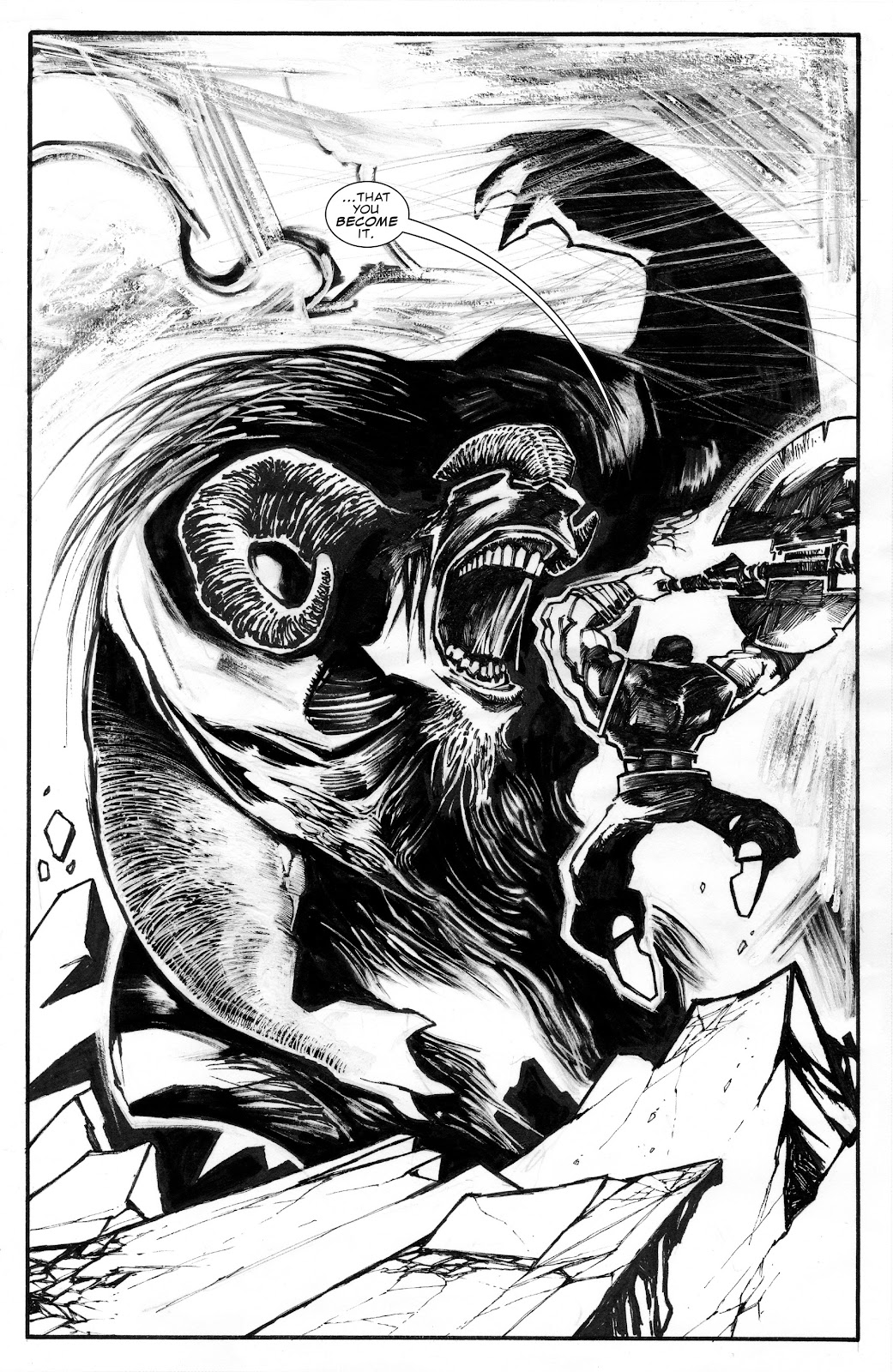 The Savage Axe of Ares (B&W) issue Full - Page 39