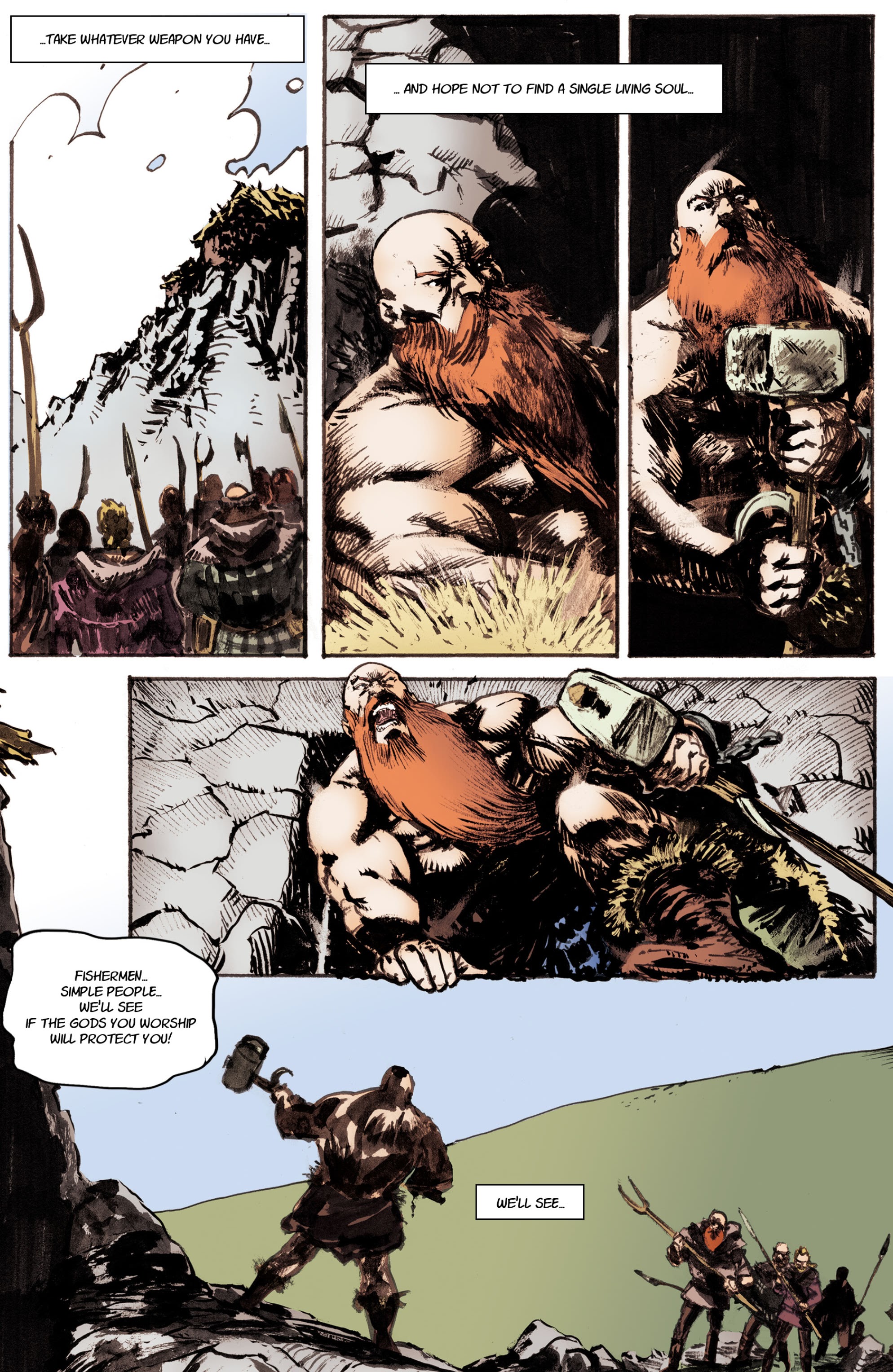 Read online Runes comic -  Issue #1 - 9