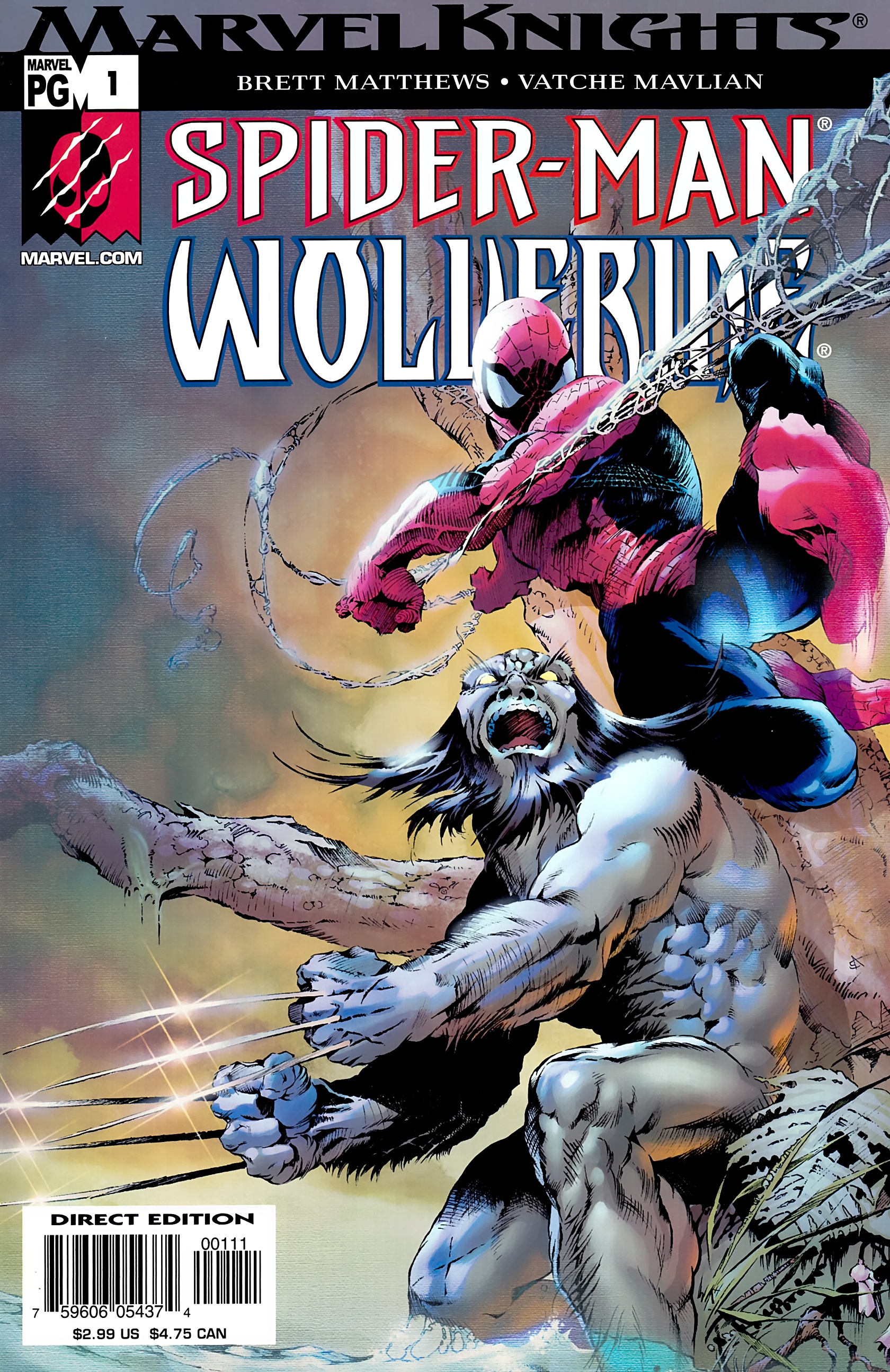 Read online Spider-Man & Wolverine comic -  Issue #1 - 1