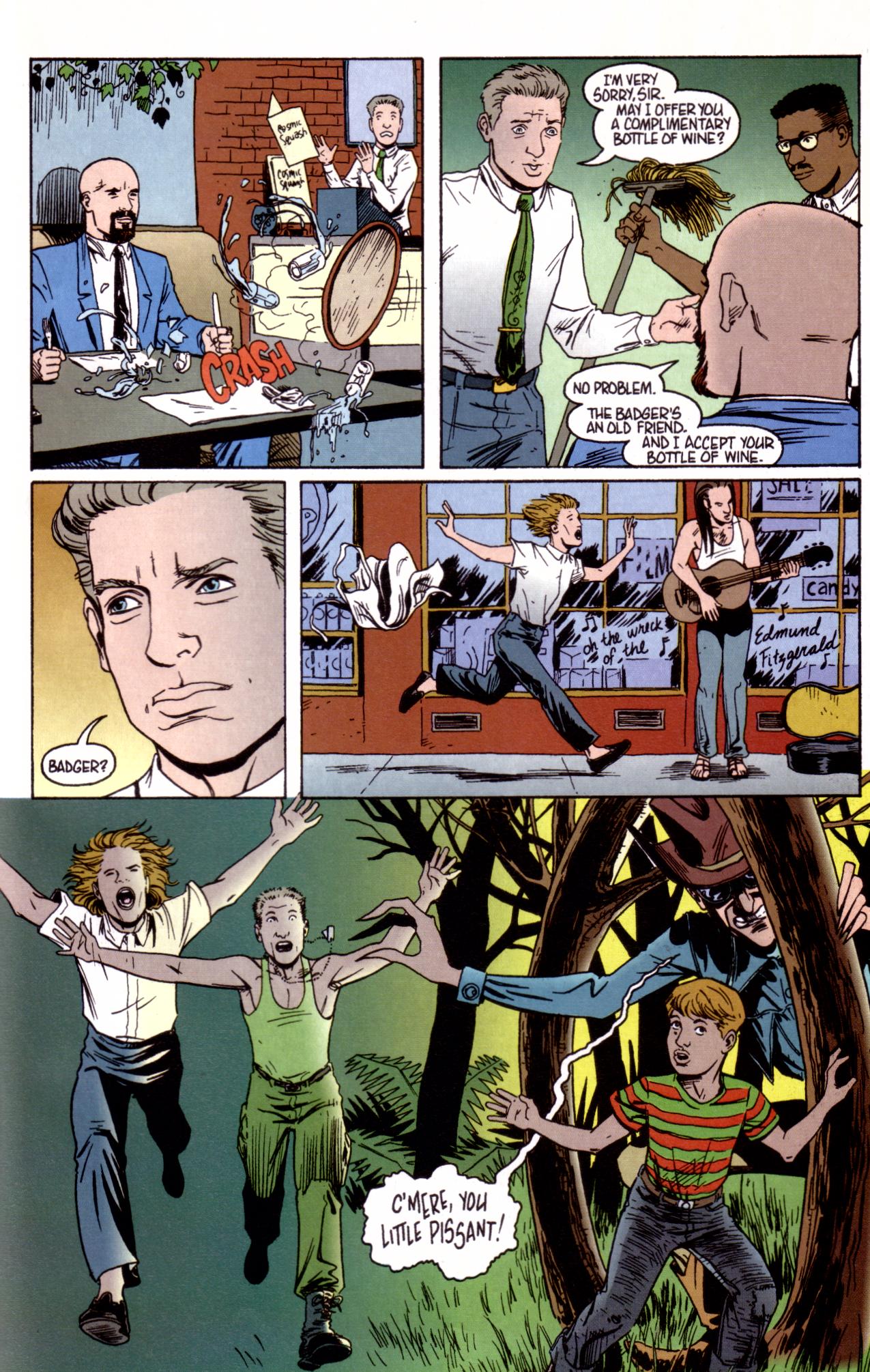 Read online Badger: Shattered Mirror comic -  Issue #3 - 25