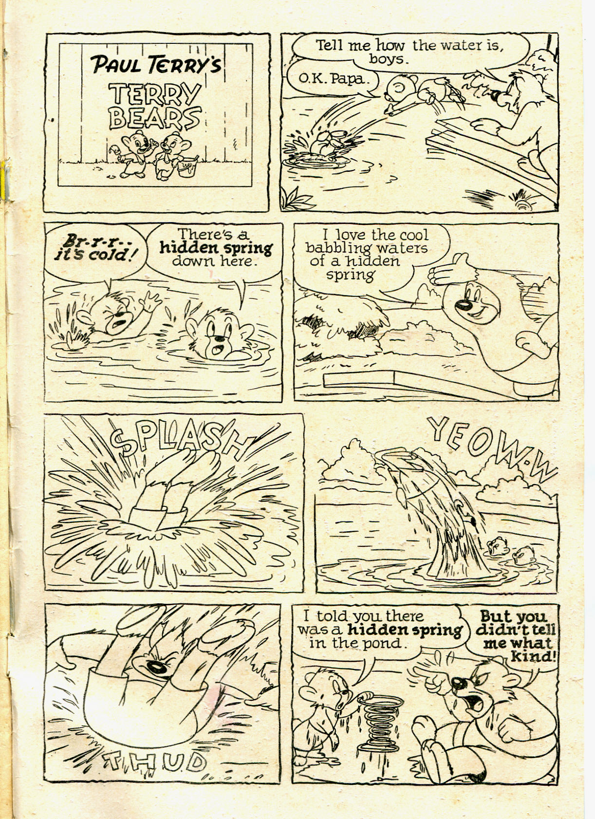 Read online Paul Terry's Mighty Mouse Comics comic -  Issue #69 - 35
