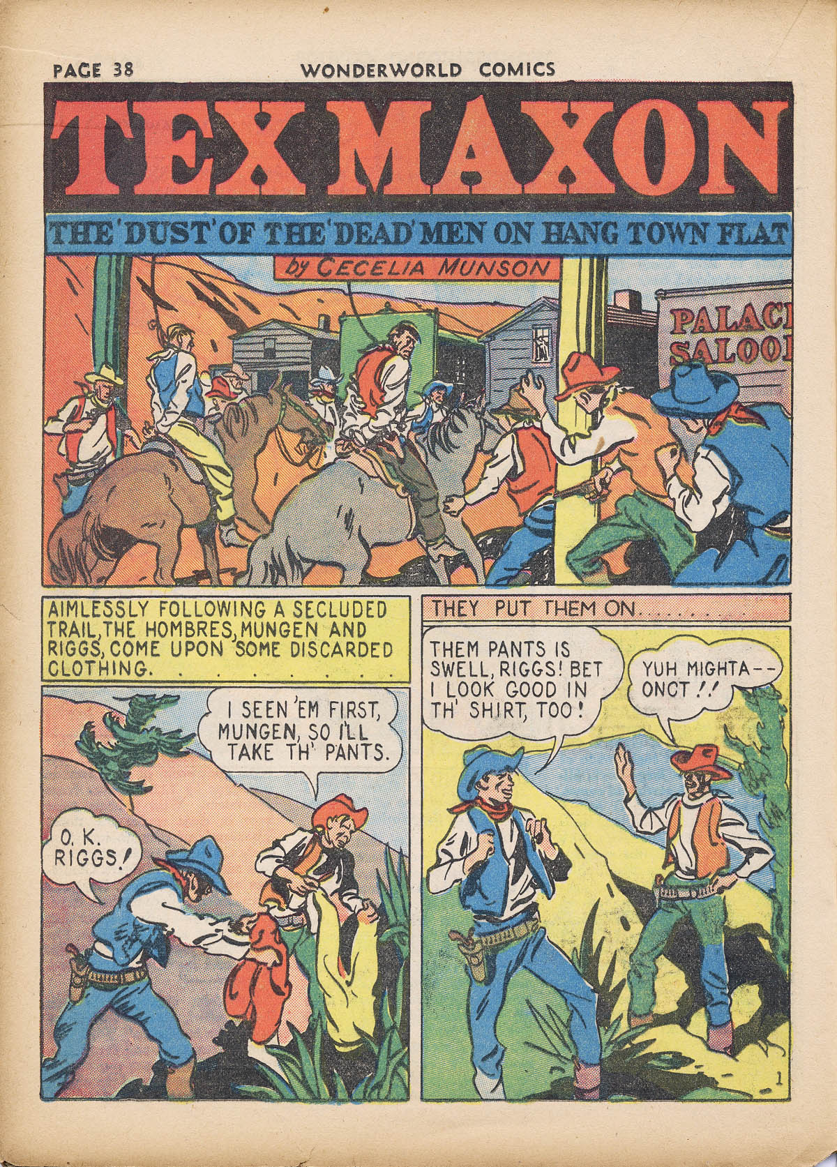 Read online Wonderworld Comics comic -  Issue #8 - 40