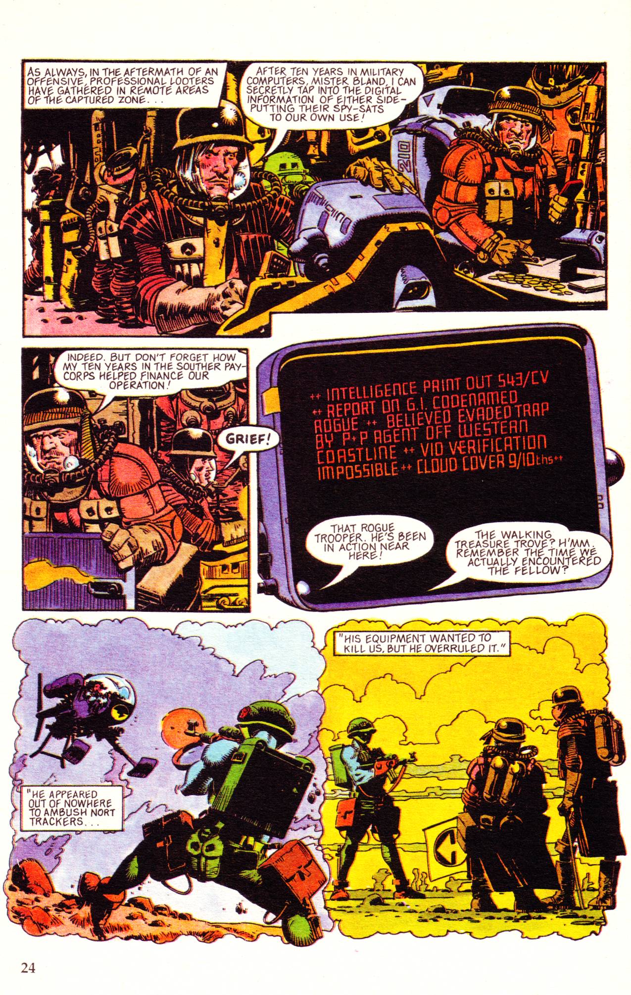 Read online Rogue Trooper (1986) comic -  Issue #7 - 24