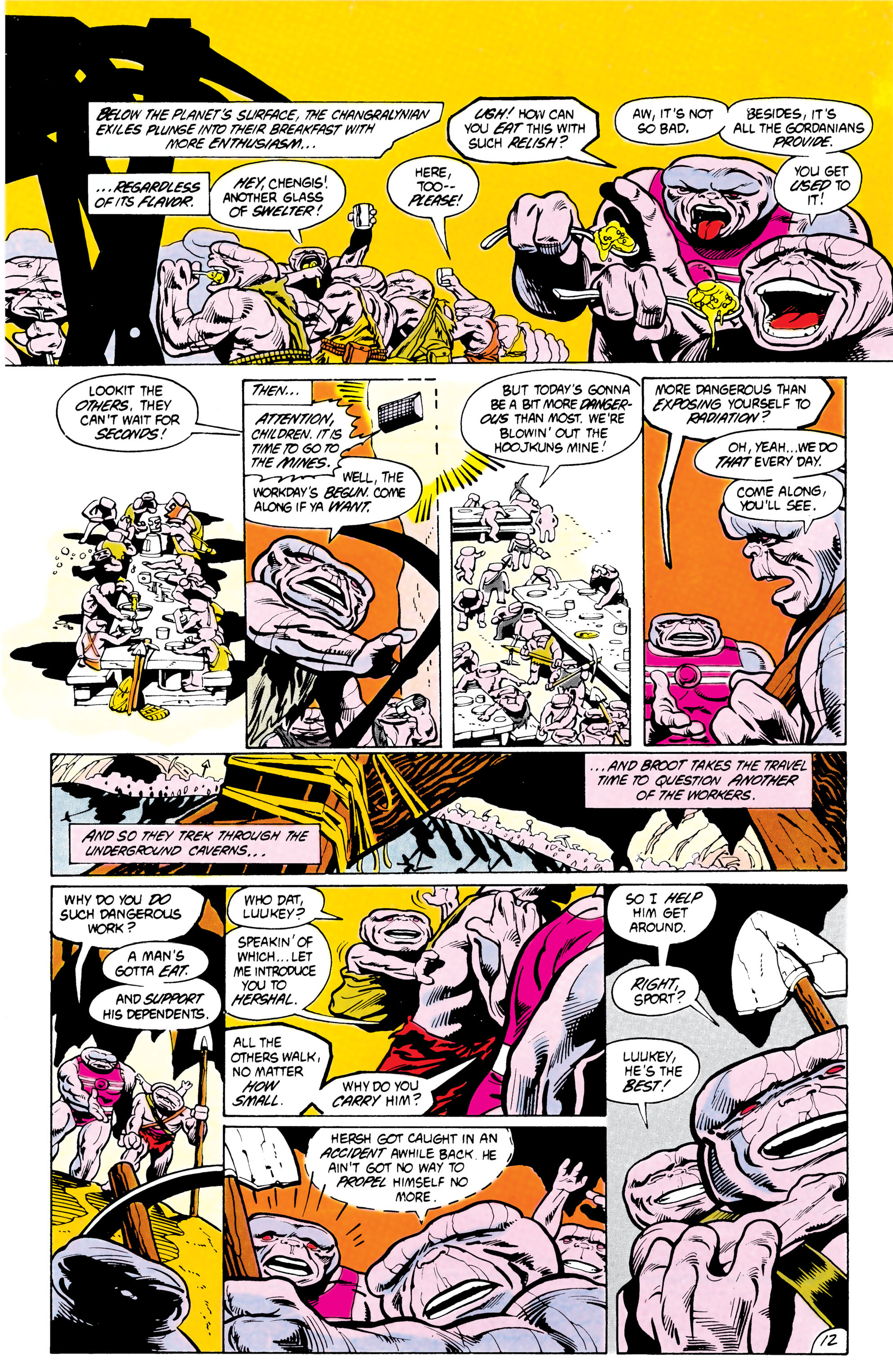 Read online The Omega Men (1983) comic -  Issue #13 - 13