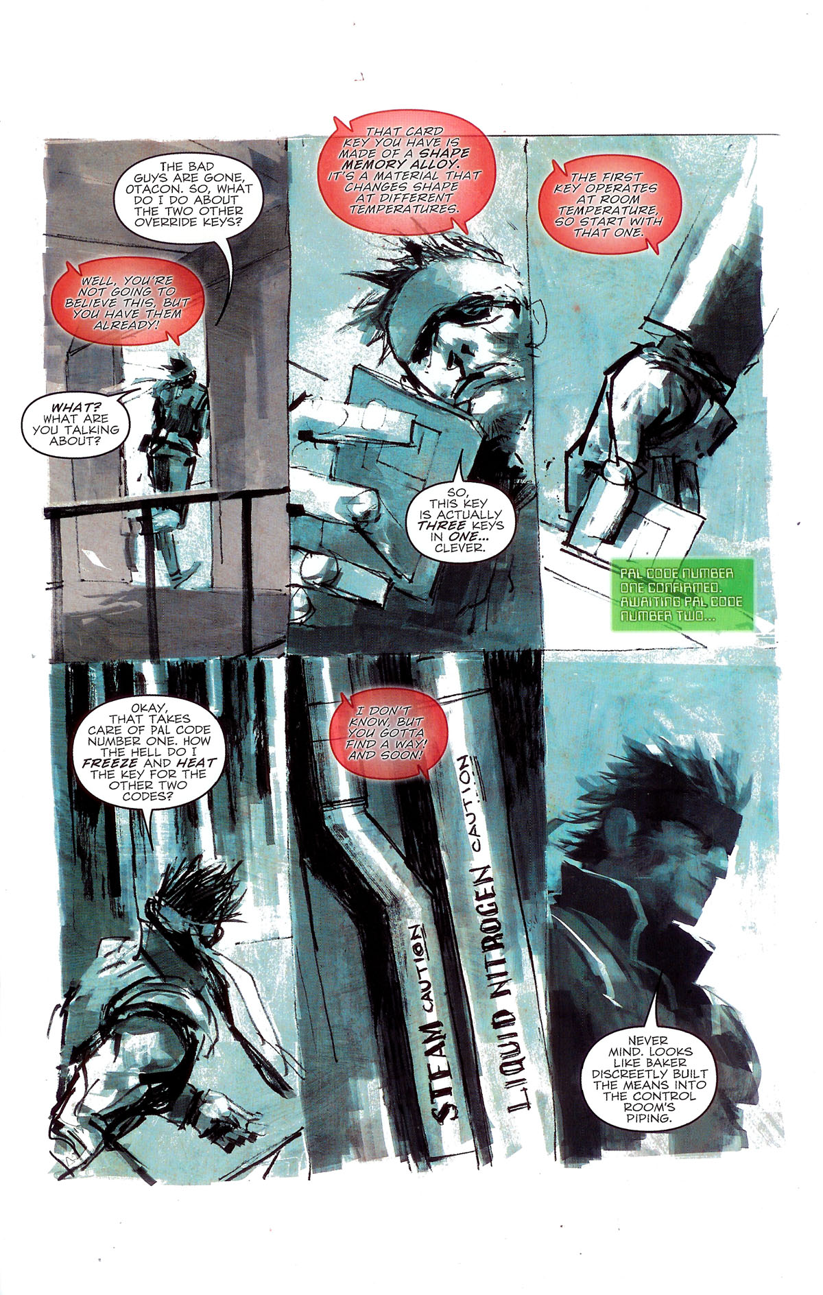 Read online Metal Gear Solid comic -  Issue #11 - 21