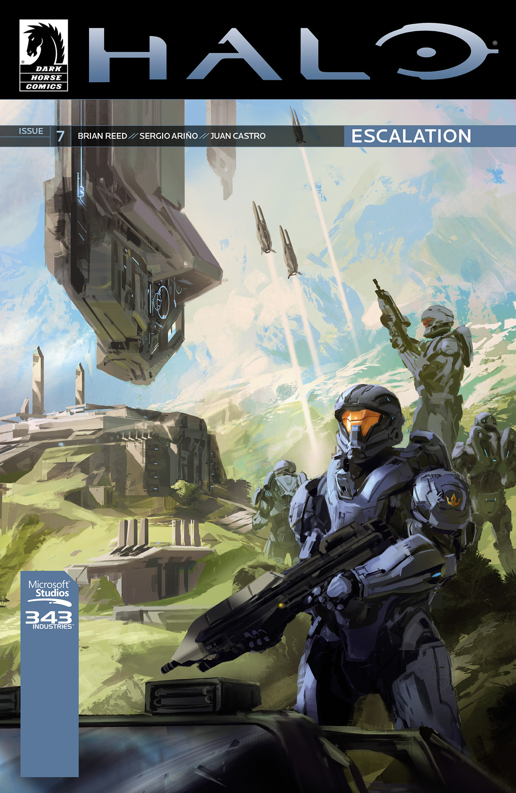 Read online Halo: Escalation comic -  Issue #7 - 1