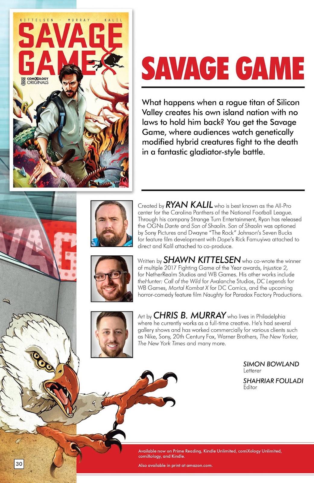 ComiXology Originals 2018 Preview Book issue Full - Page 32