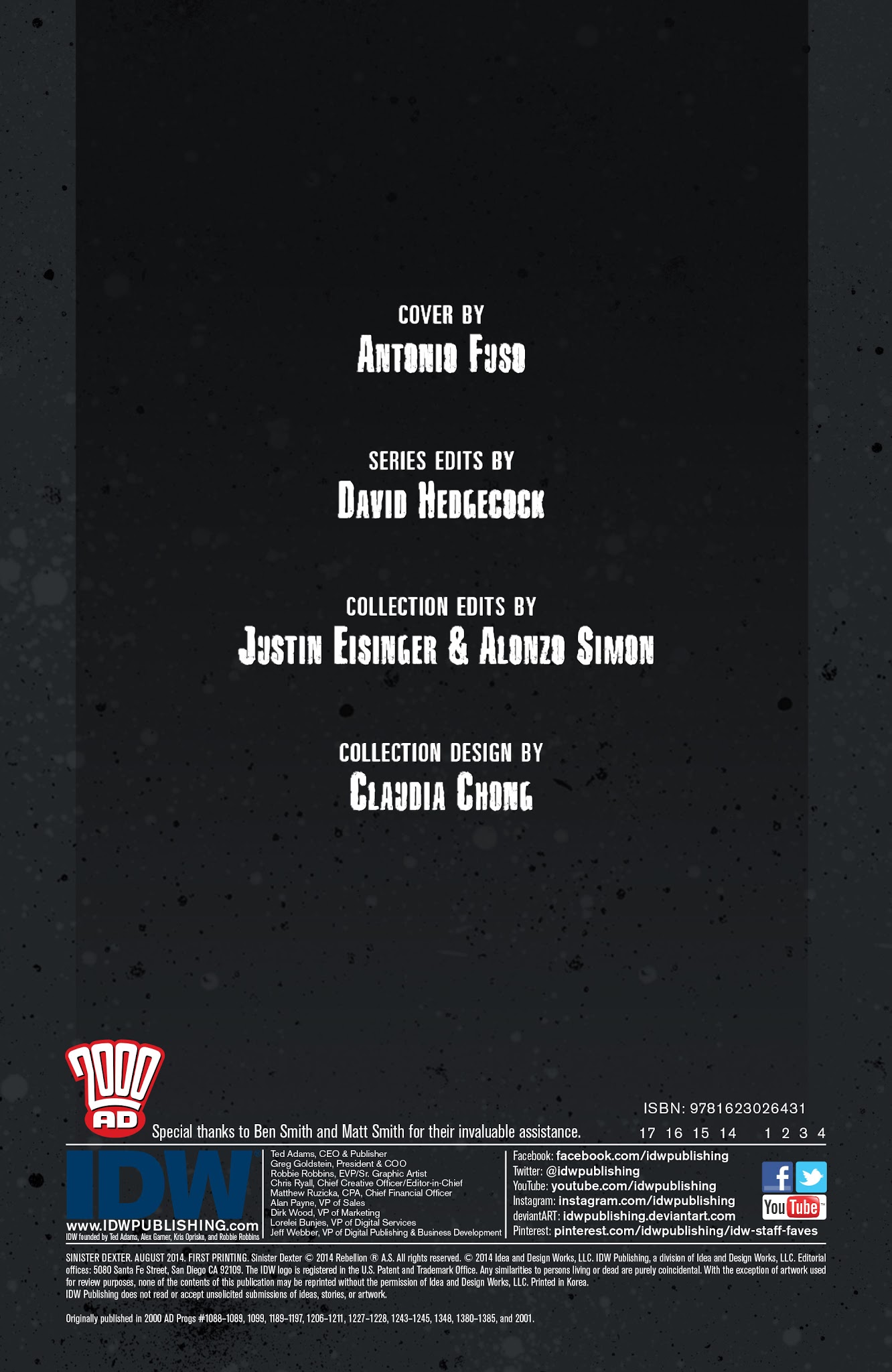 Read online Sinister Dexter comic -  Issue # TPB - 3