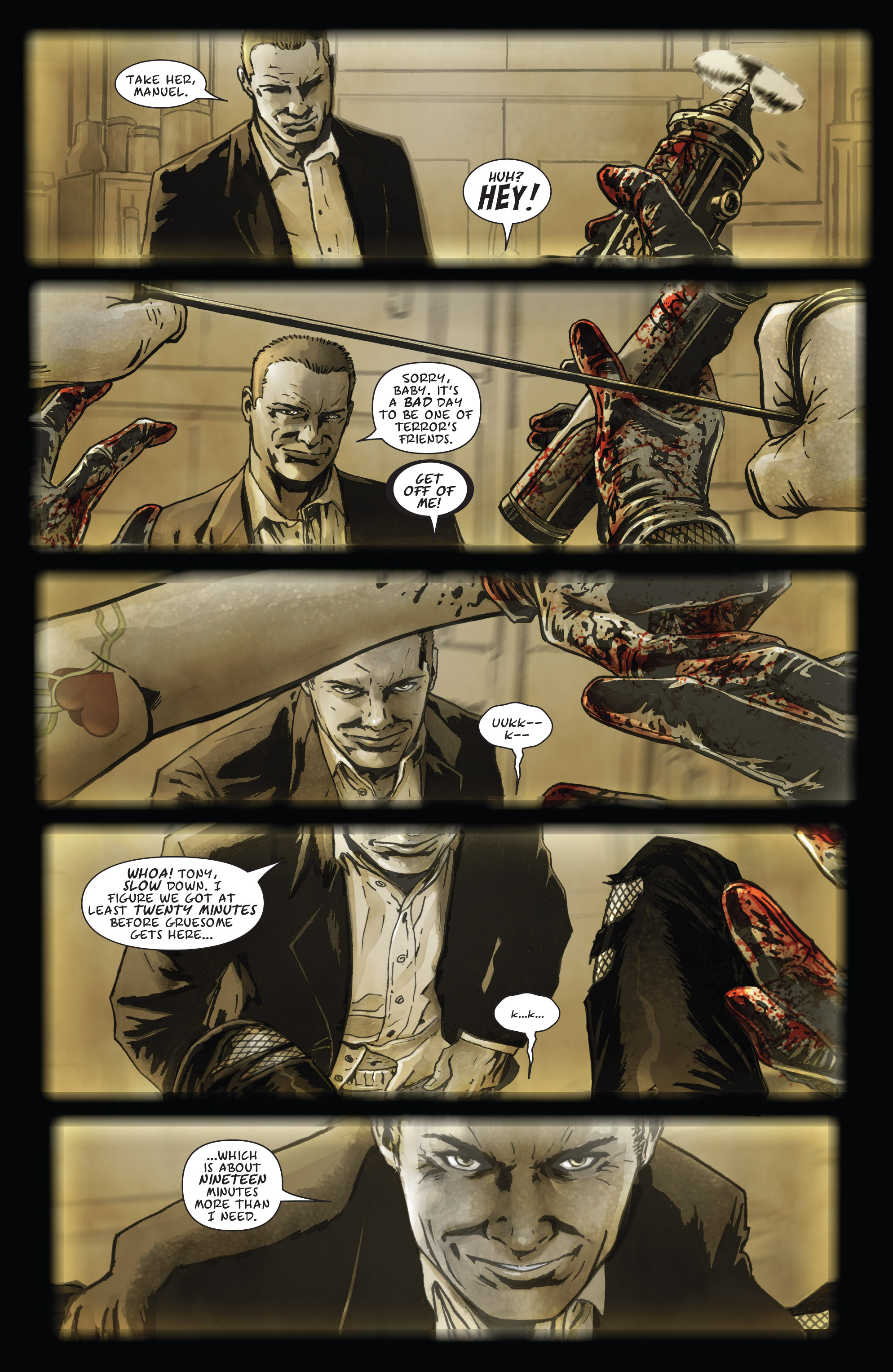 Read online Terror, Inc. (2007) comic -  Issue #2 - 22