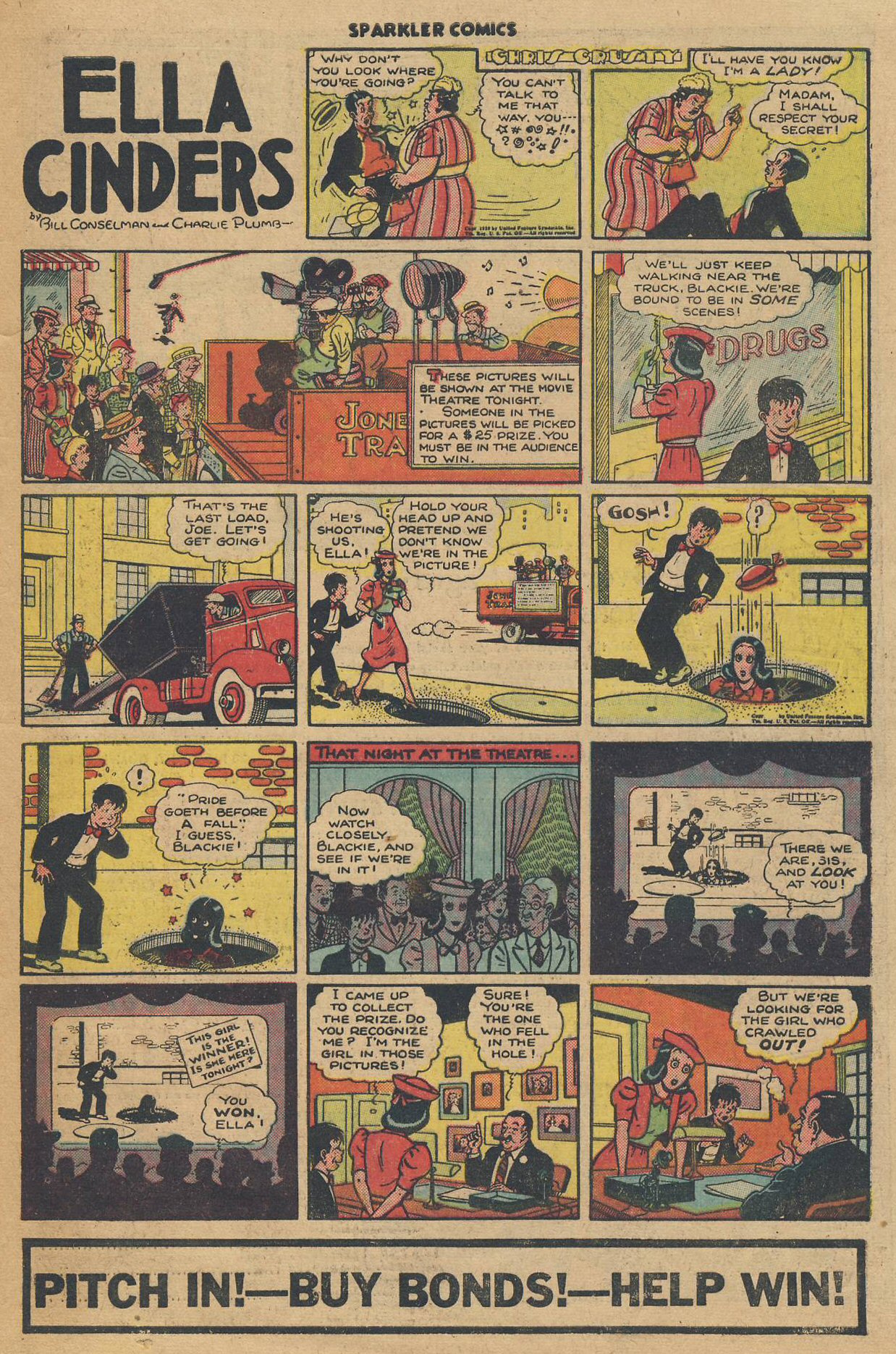 Read online Sparkler Comics comic -  Issue #40 - 49