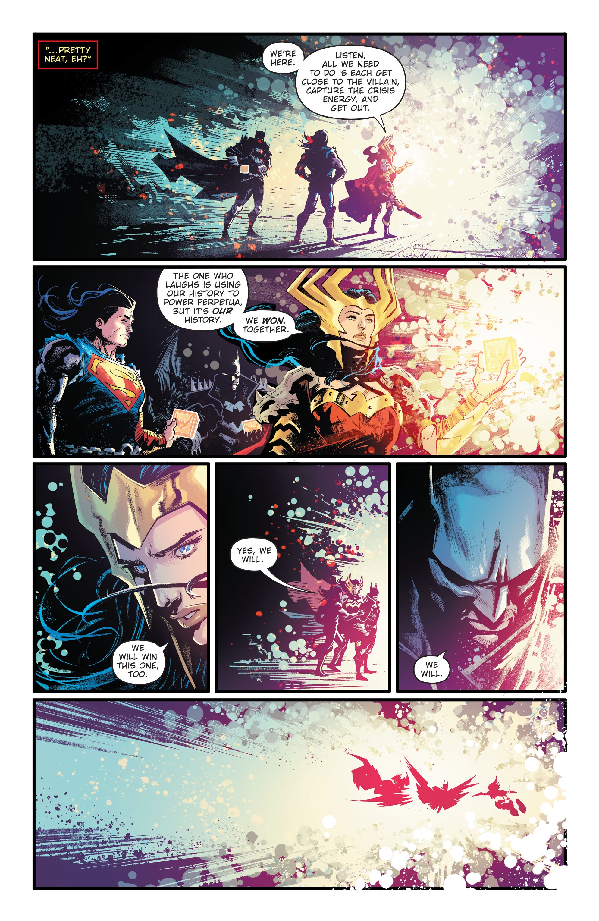 Read online Dark Nights: Death Metal comic -  Issue # _Trinity Crisis - 25